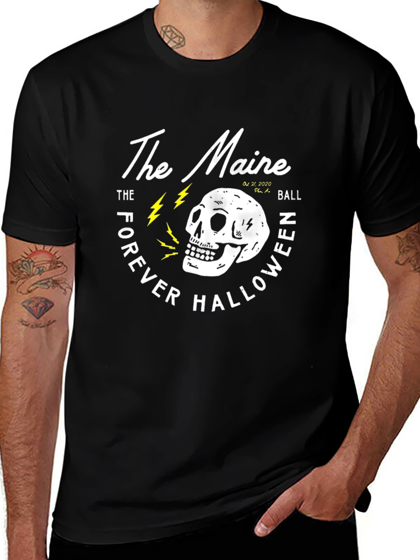 The Maine Forever Halloween Ball Graphic Tee
