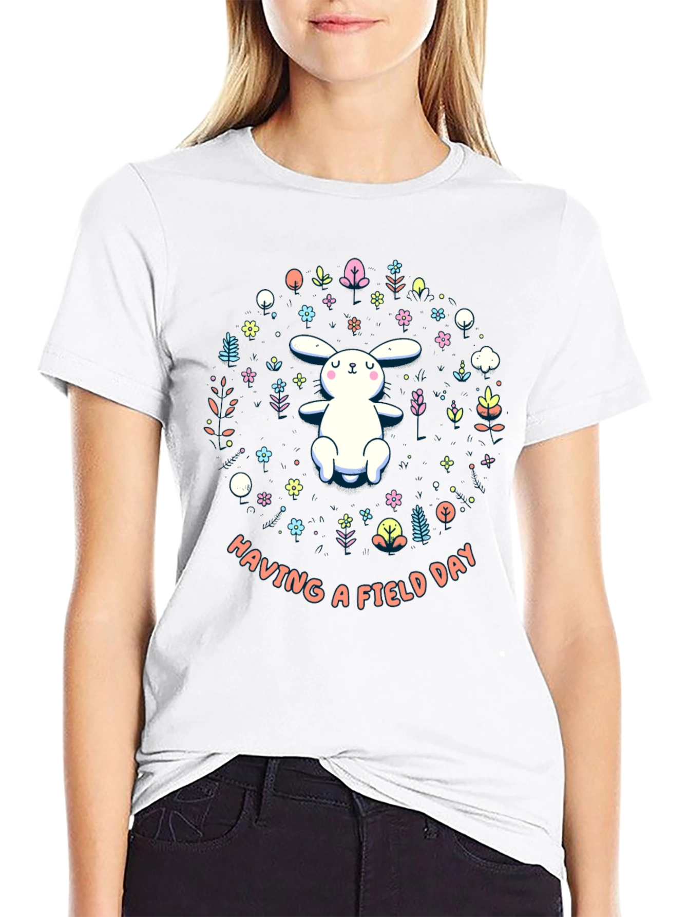 Bunny Field Day Graphic Tee