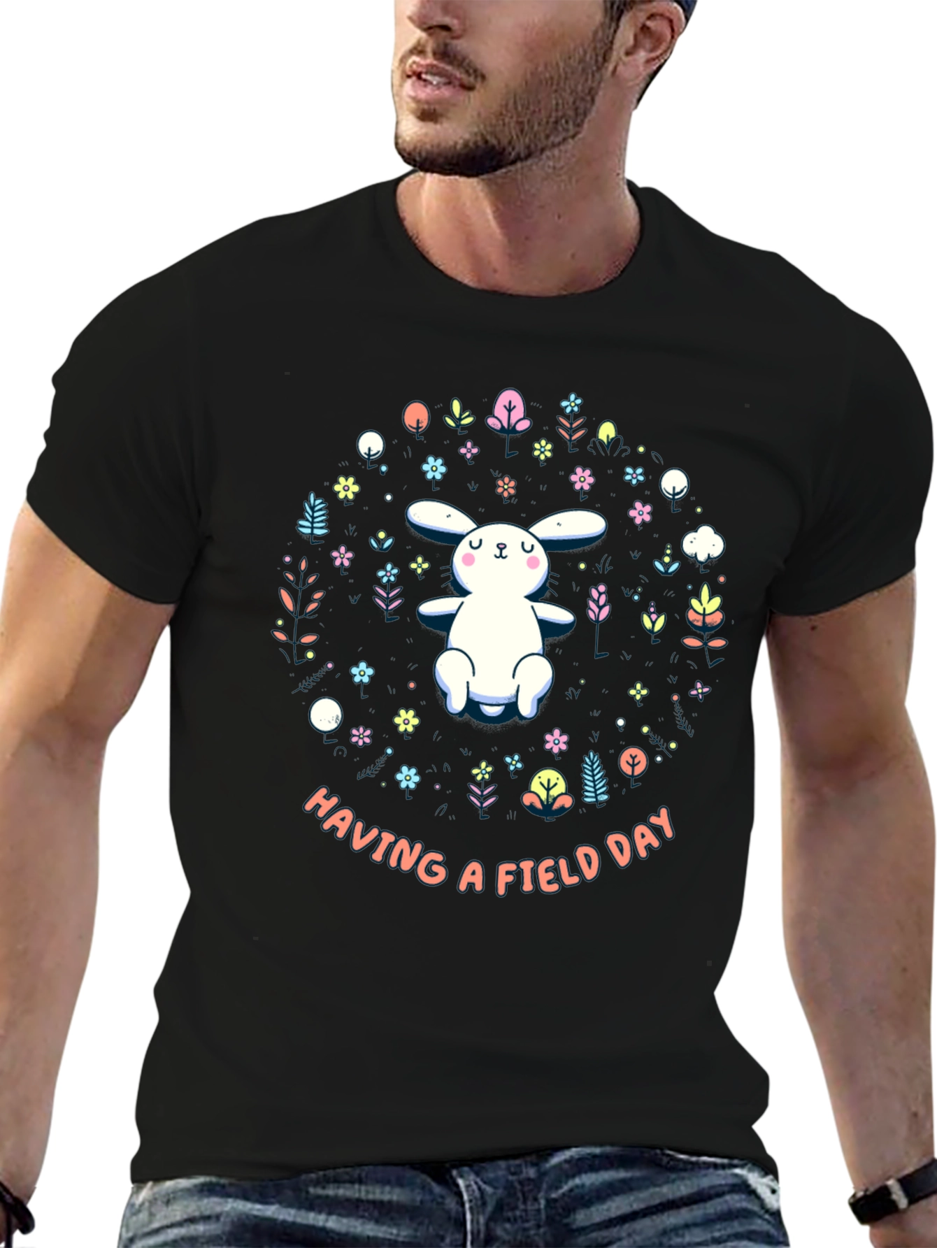 Bunny Field Day Graphic Tee