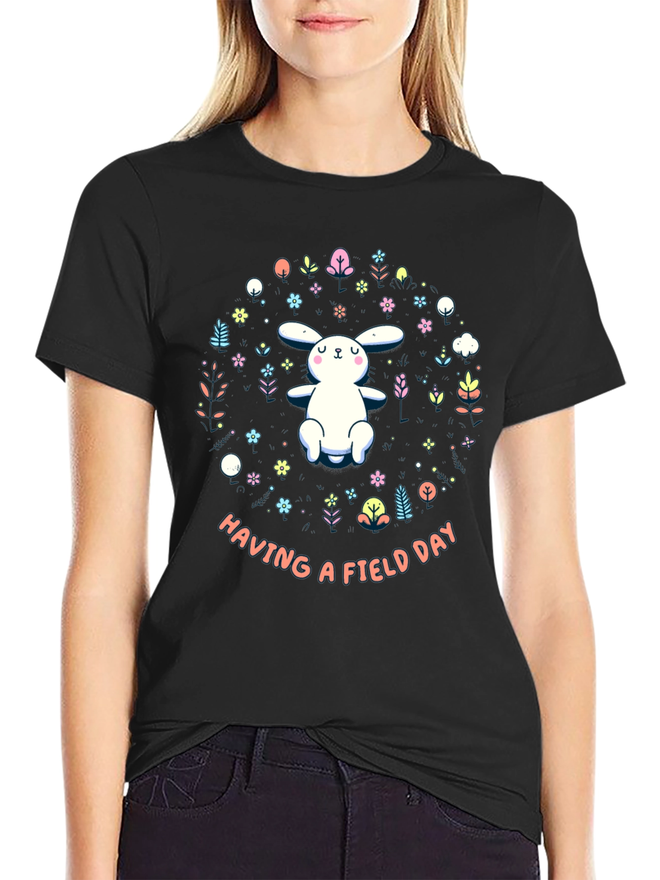 Bunny Field Day Graphic Tee