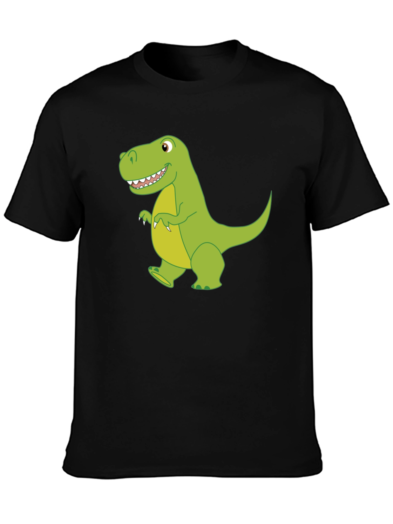 Dinosaur Graphic Black T-Shirt
