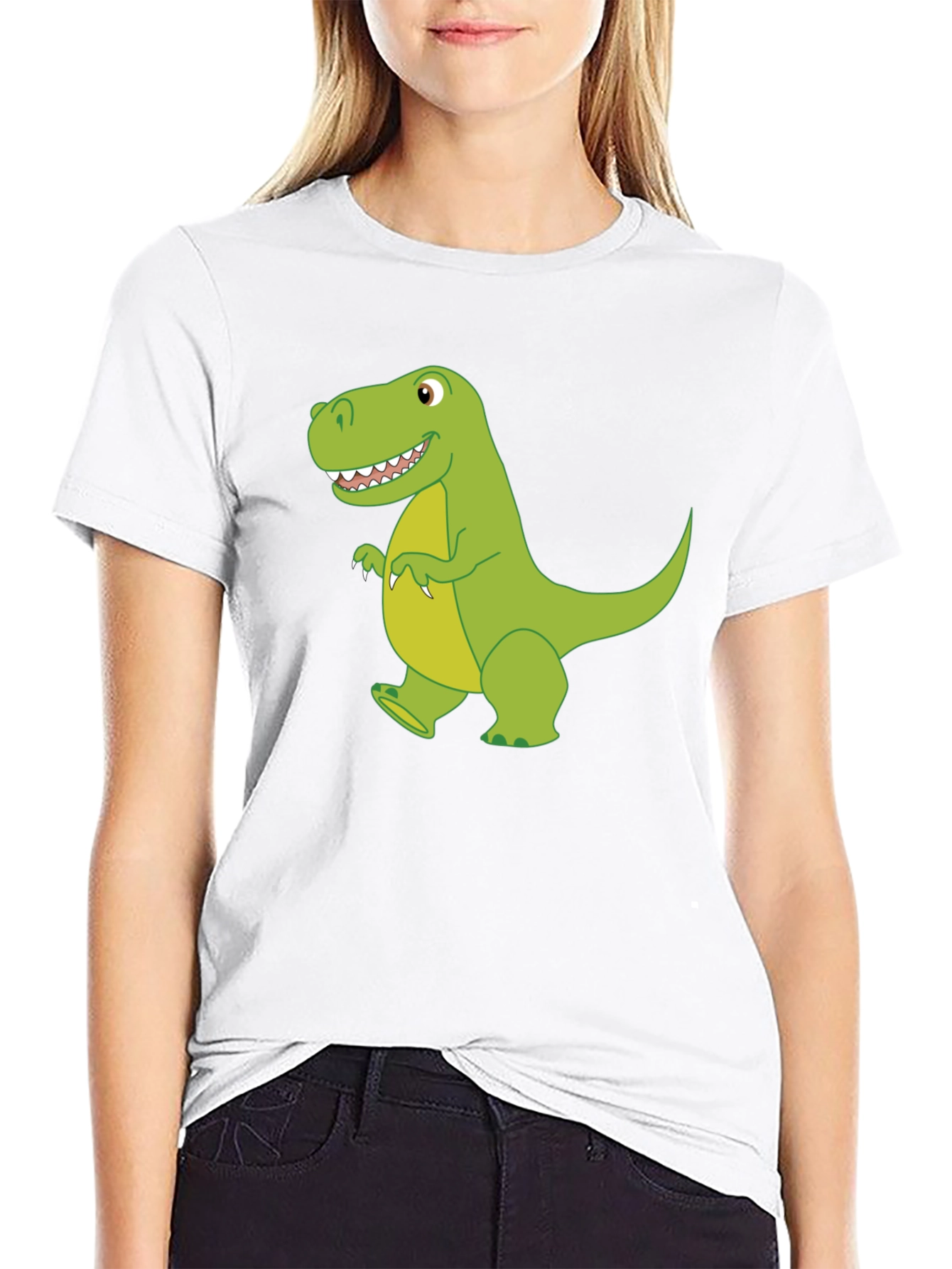 Dinosaur Graphic Black T-Shirt