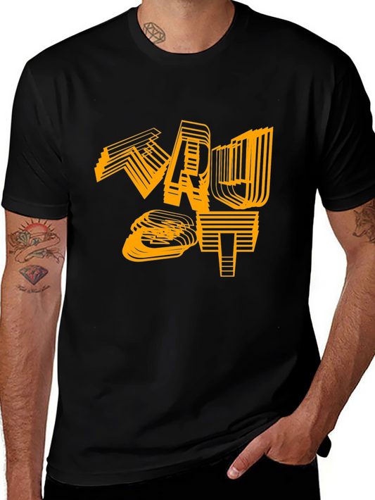 Abstract Graphic Tee - Modern Streetwear T-Shirt