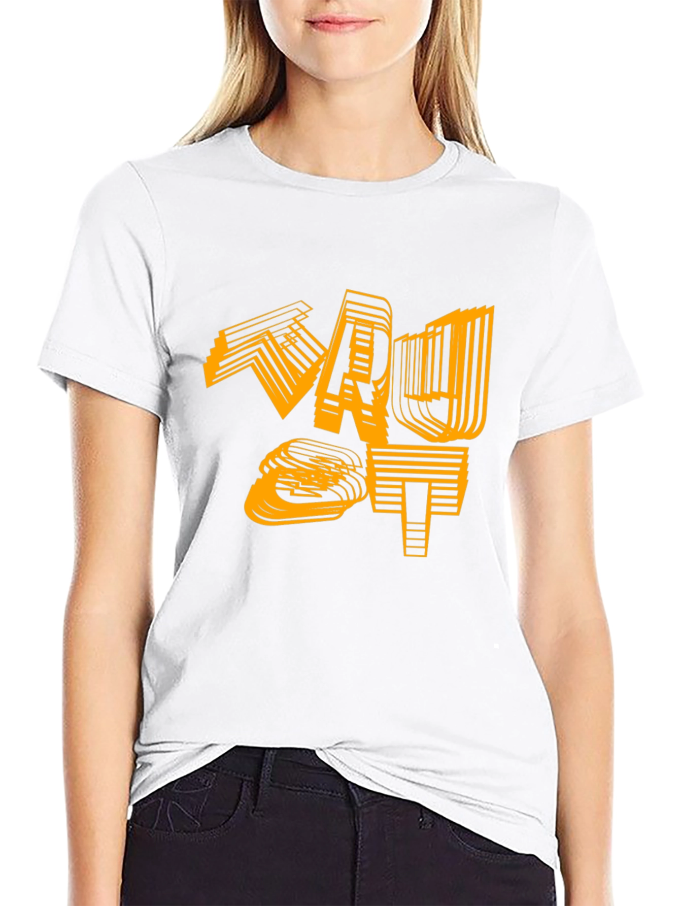 Abstract Graphic Tee - Modern Streetwear T-Shirt