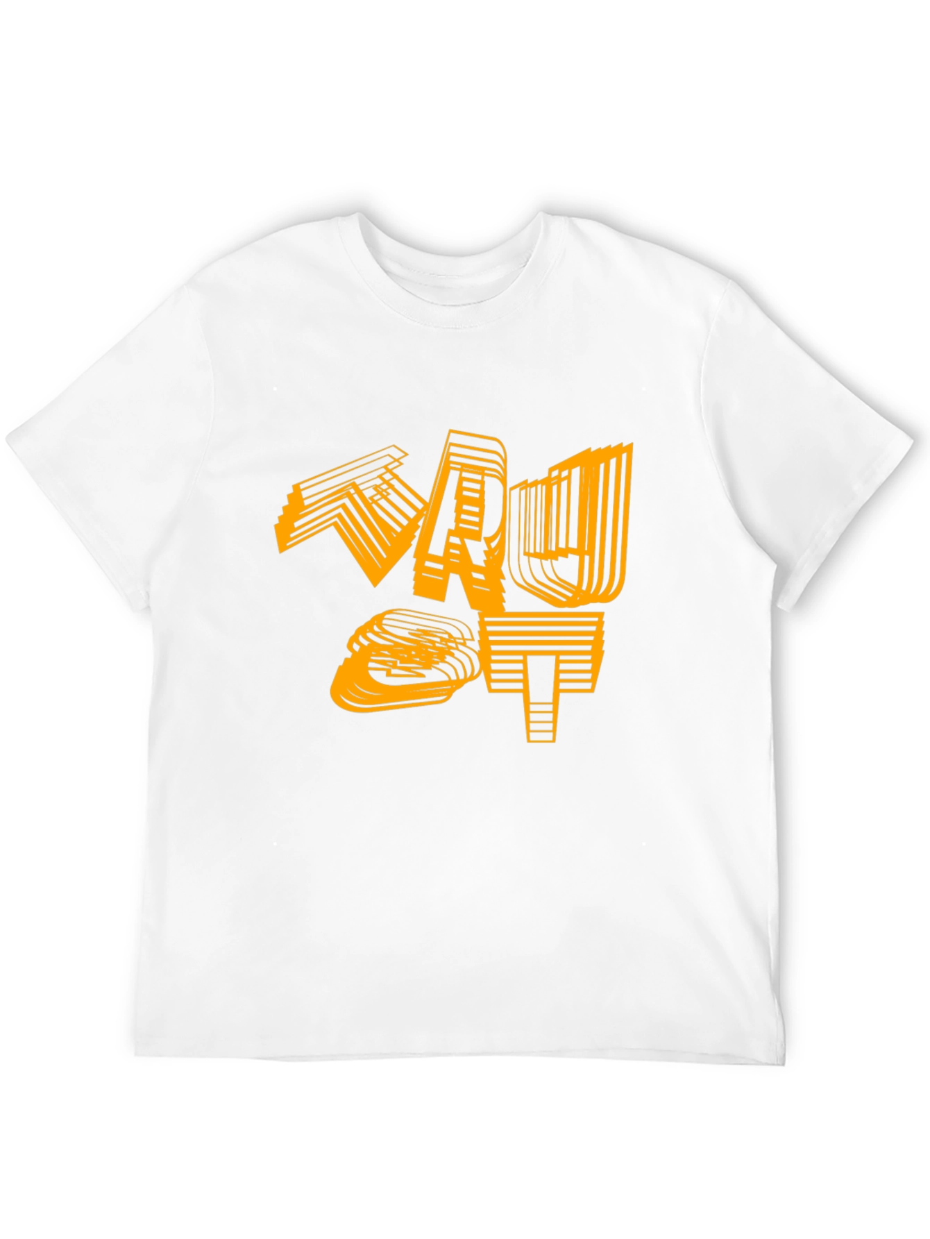Abstract Graphic Tee - Modern Streetwear T-Shirt