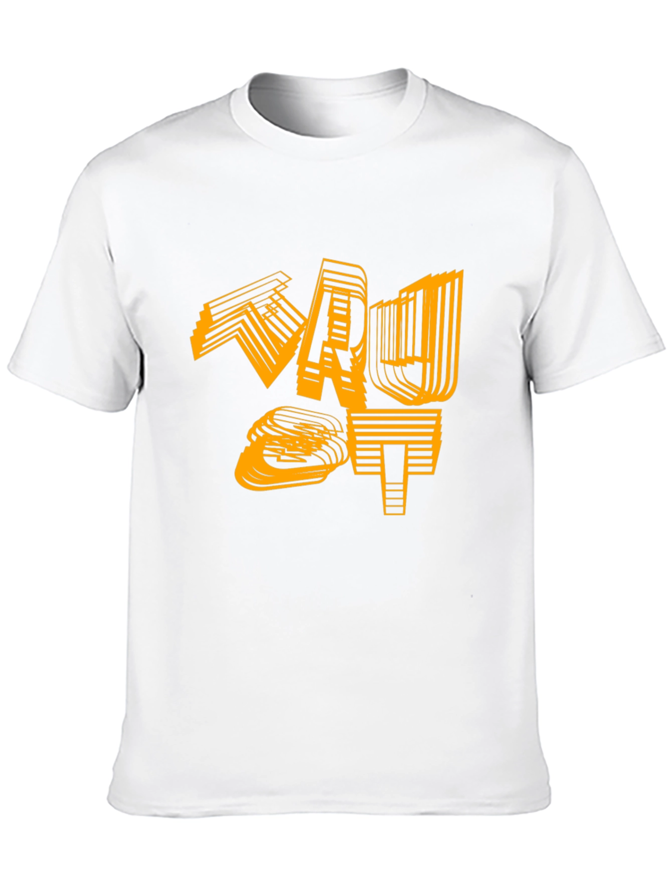 Abstract Graphic Tee - Modern Streetwear T-Shirt