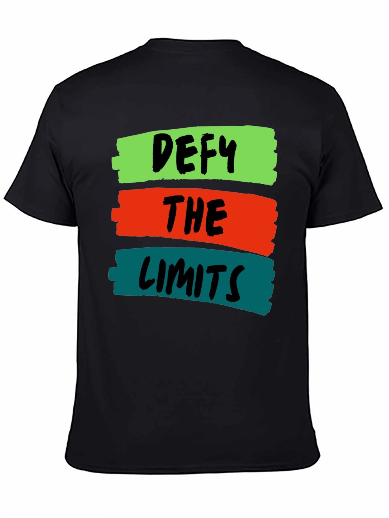 Defy the Limits Graphic Tee - Bold Statement Shirt