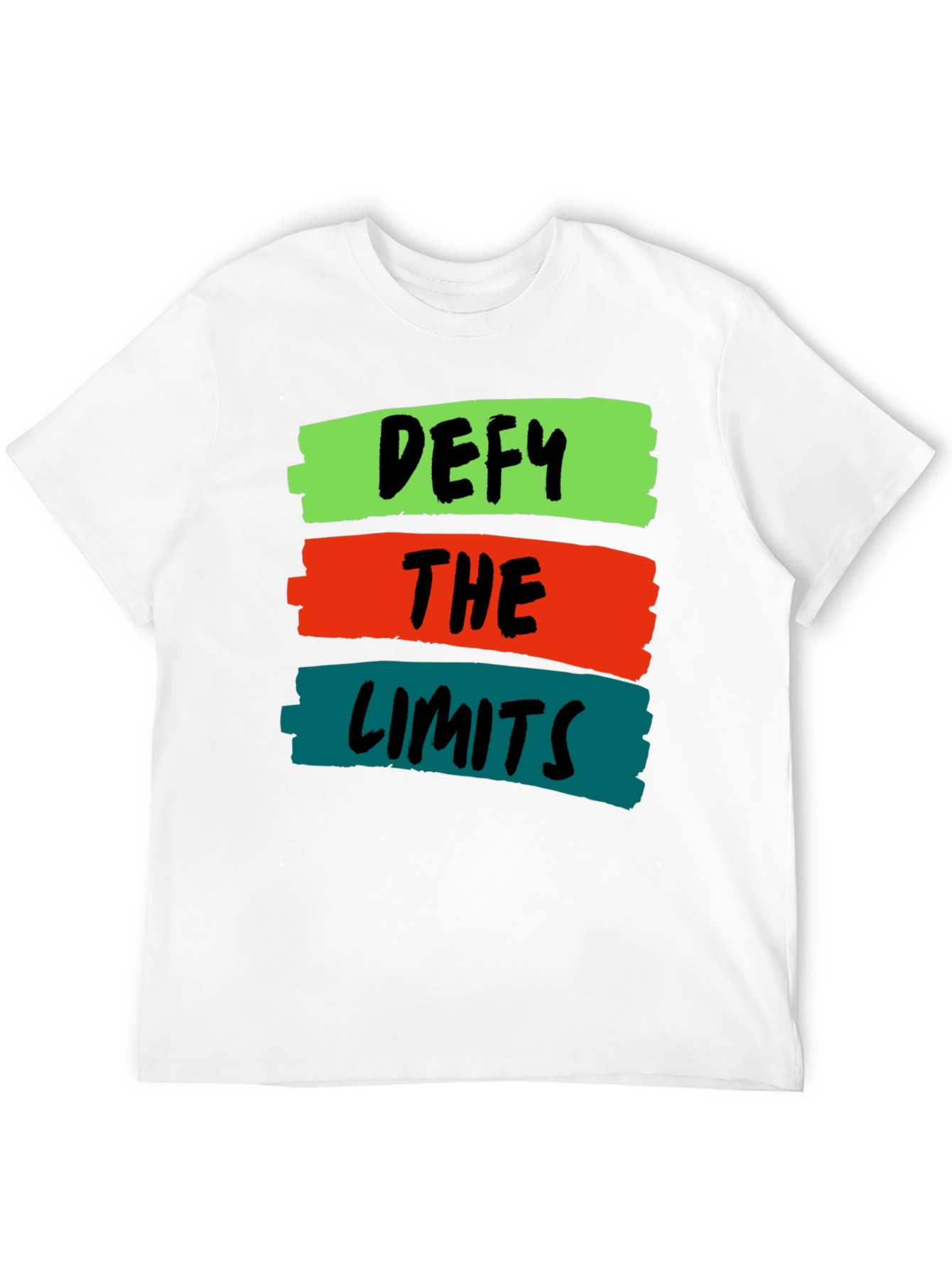 Defy the Limits Graphic Tee - Bold Statement Shirt
