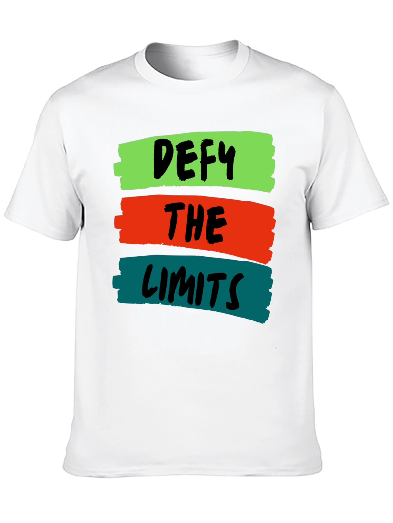 Defy the Limits Graphic Tee - Bold Statement Shirt