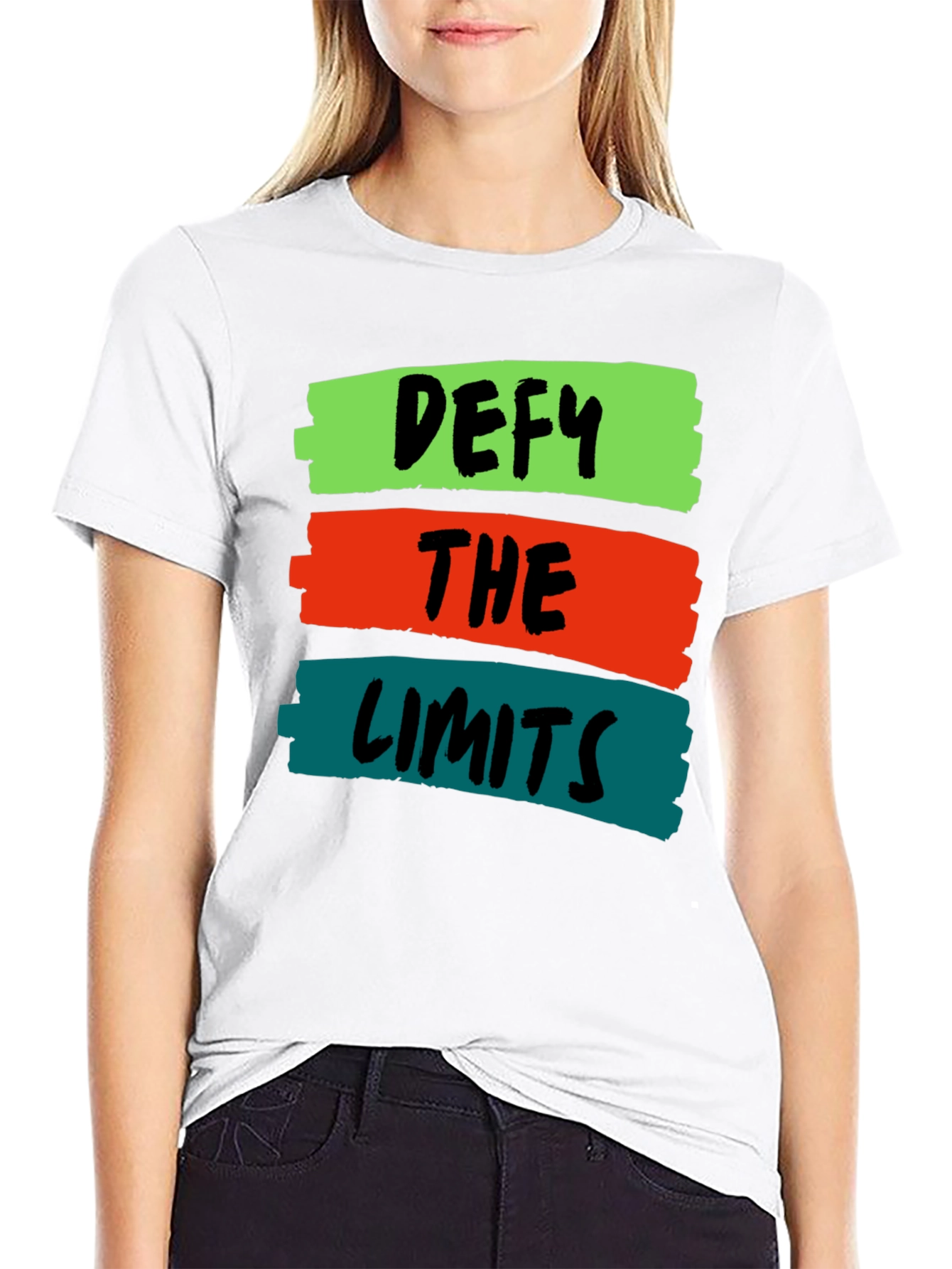 Defy the Limits Graphic Tee - Bold Statement Shirt