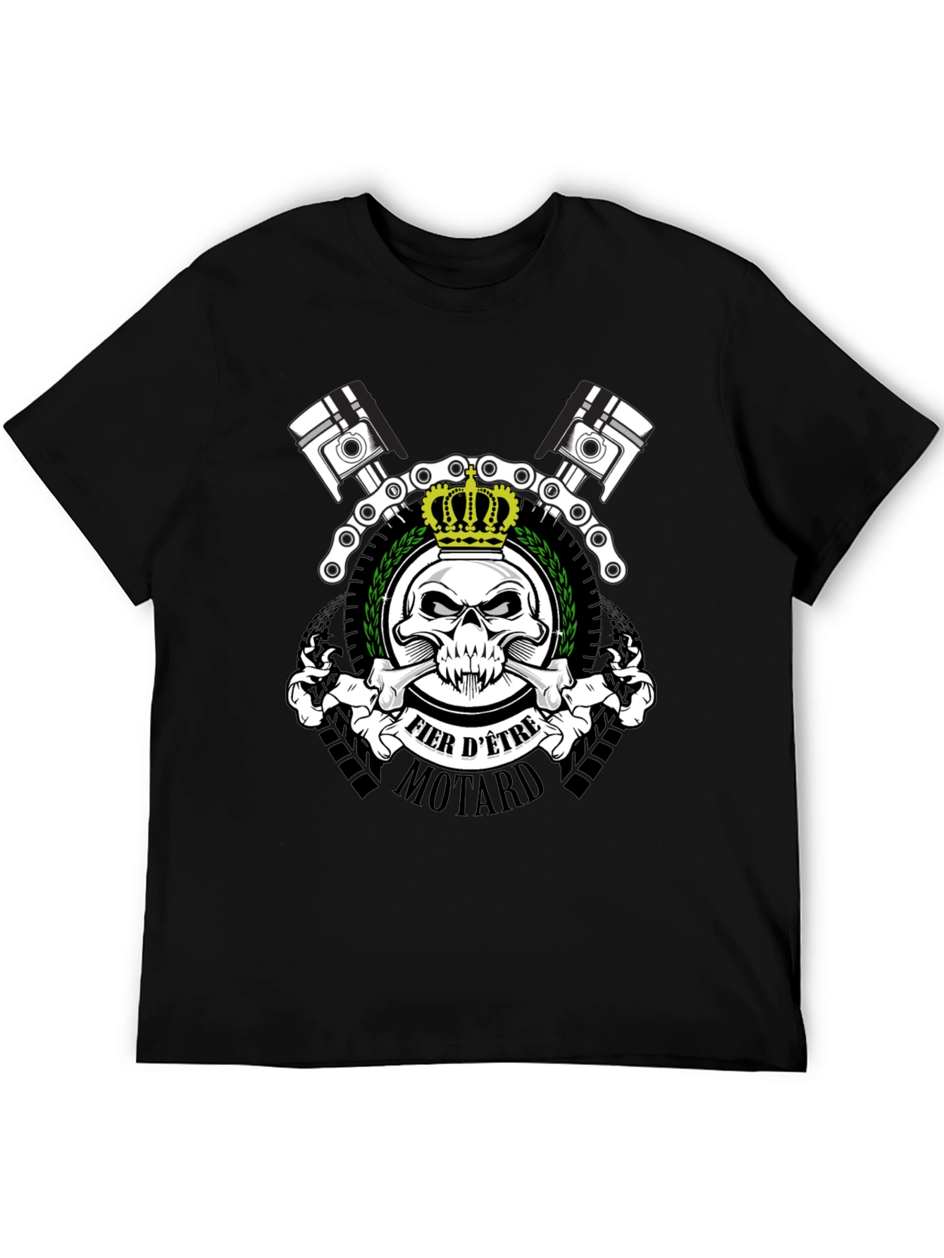 Fier DEtre Motard Graphic T-Shirt