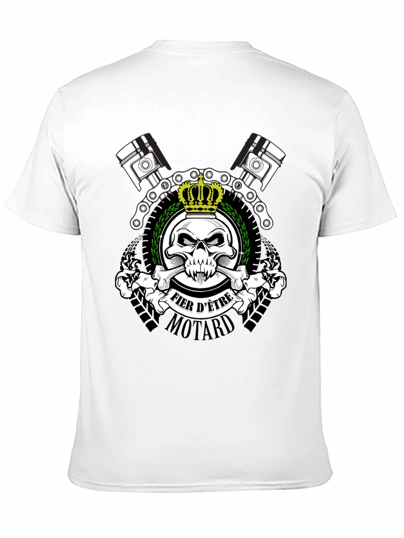 Fier DEtre Motard Graphic T-Shirt