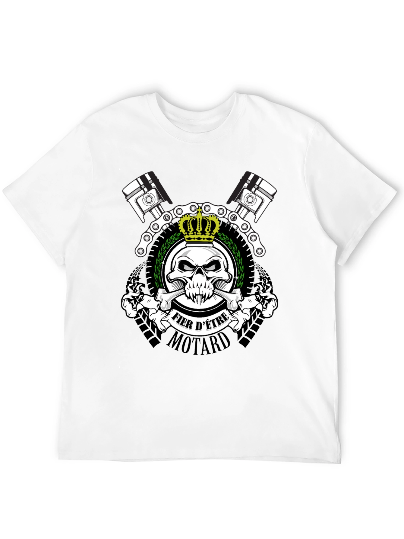 Fier DEtre Motard Graphic T-Shirt