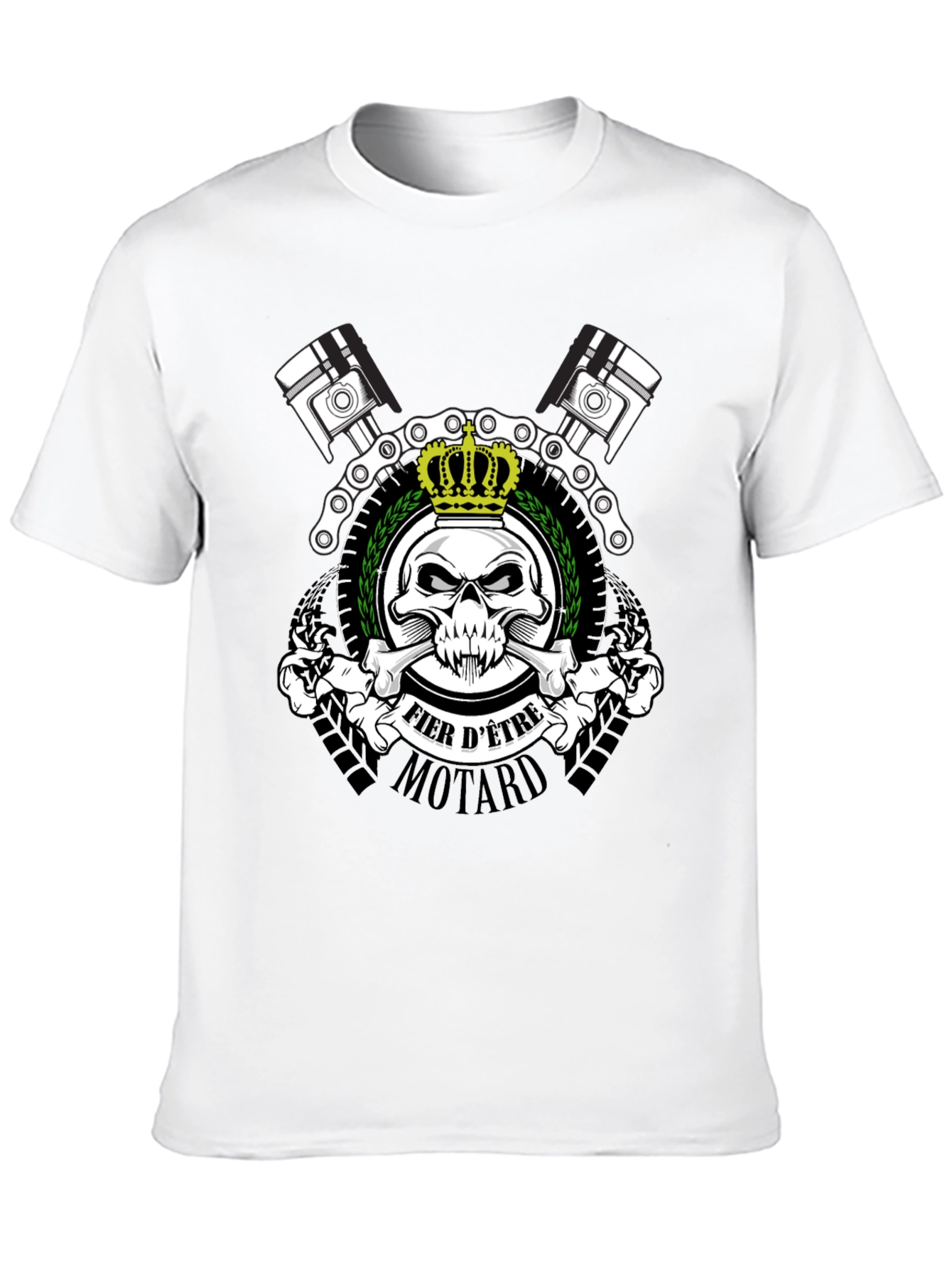 Fier DEtre Motard Graphic T-Shirt