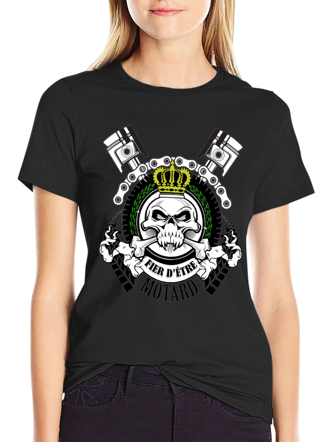Fier DEtre Motard Graphic T-Shirt