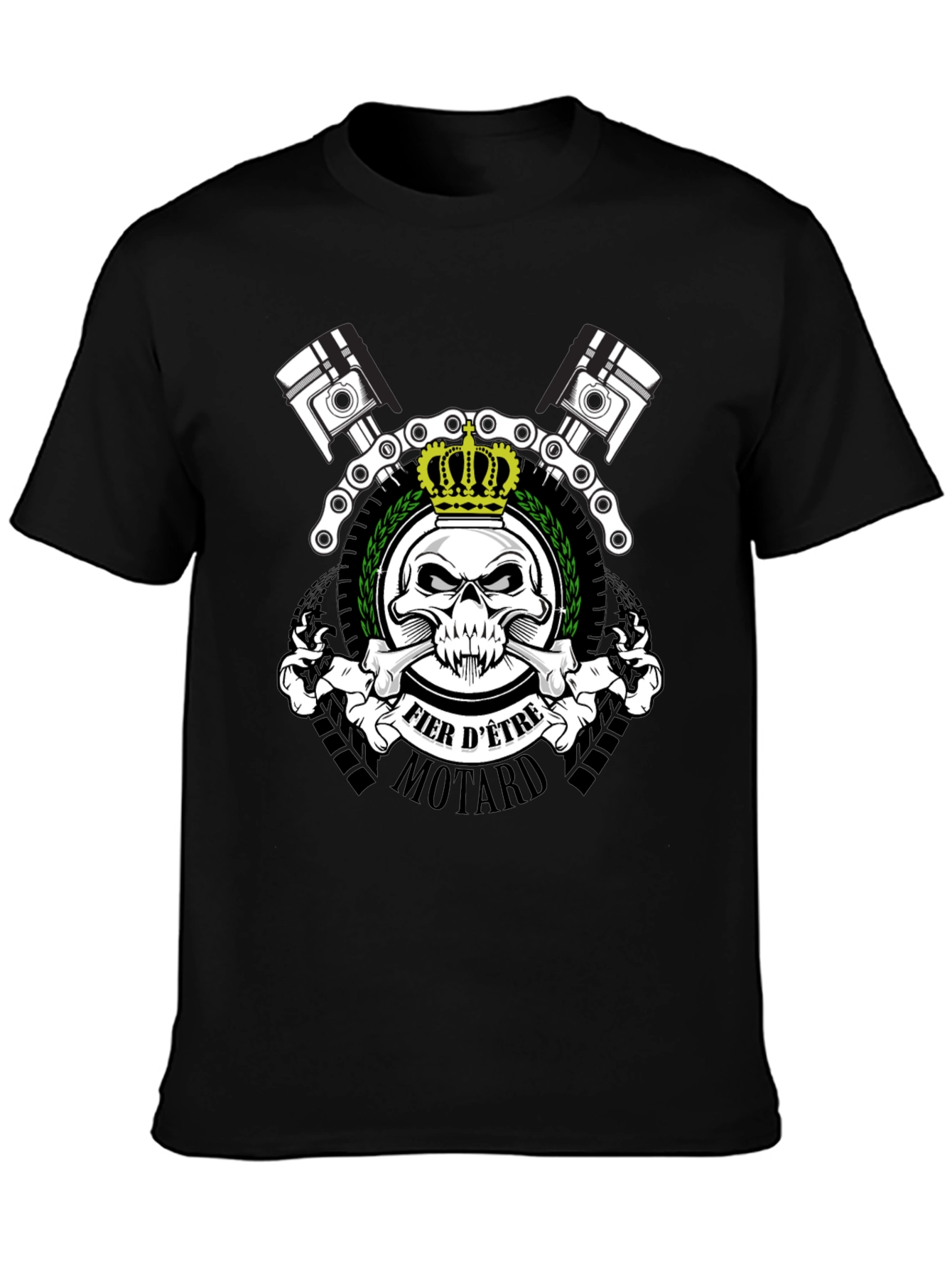 Fier DEtre Motard Graphic T-Shirt