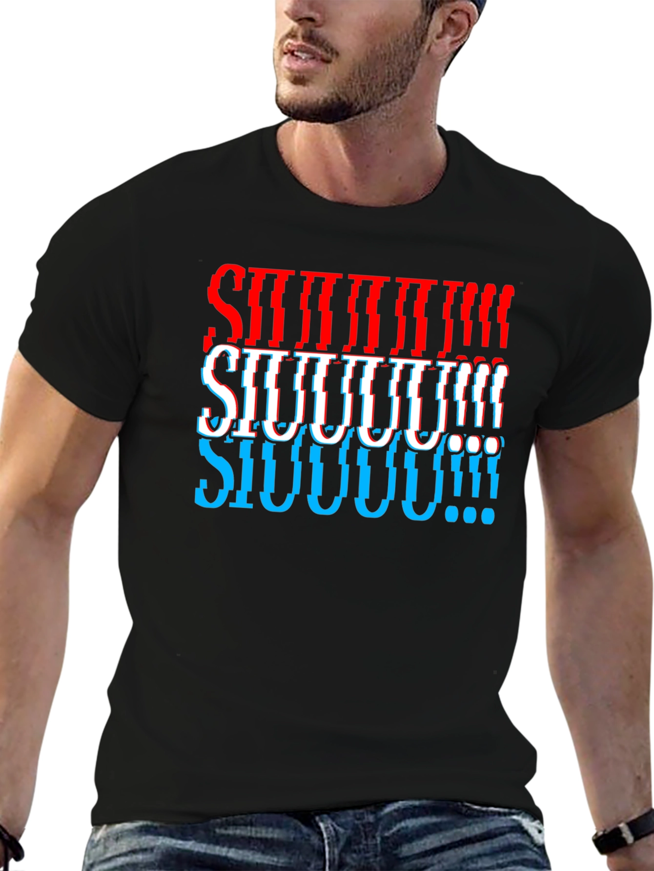 Siuuu Ronaldo Fan T-Shirt - Soccer Celebration Tee