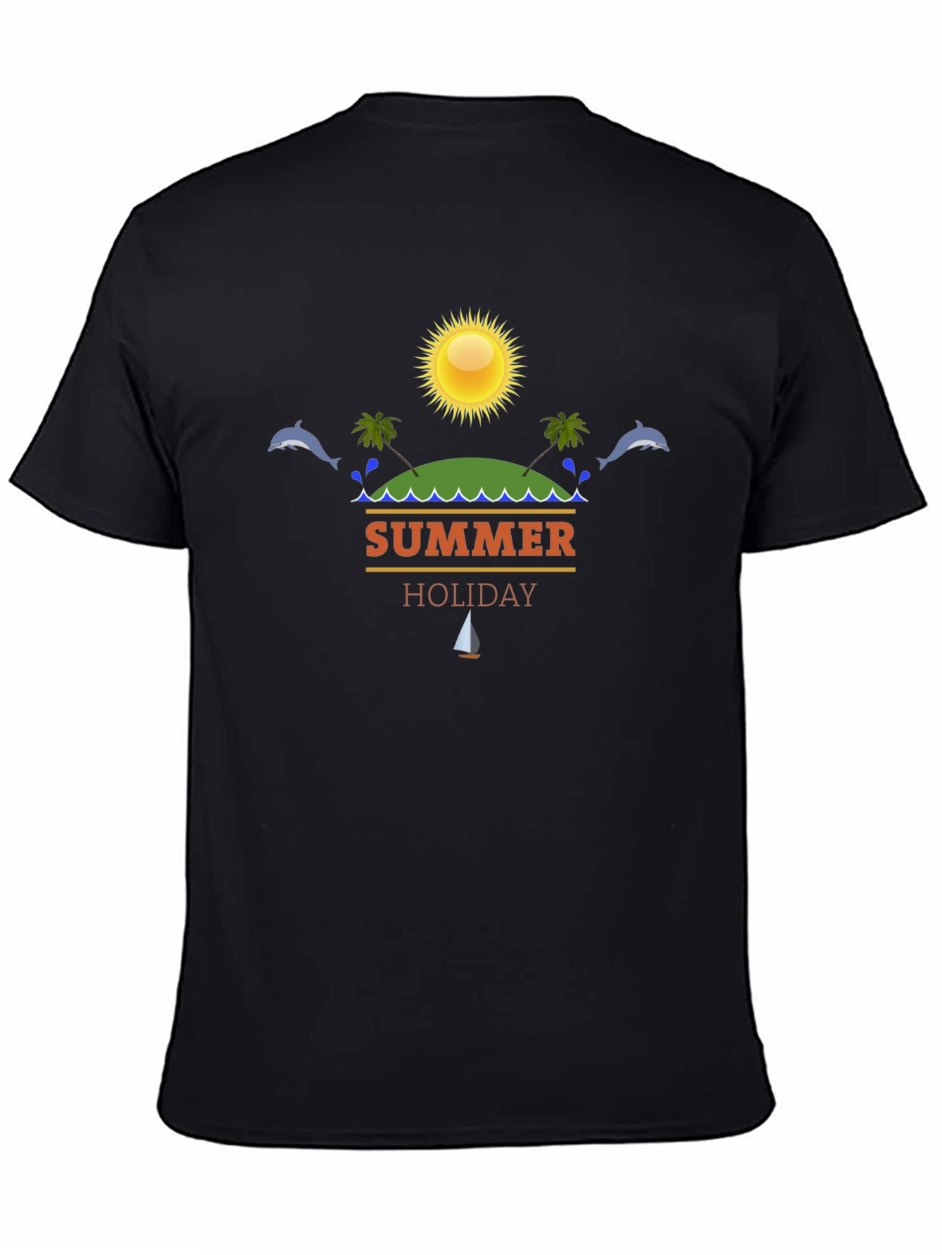 Summer Holiday Graphic T-Shirt - Beach Vacation Vibes