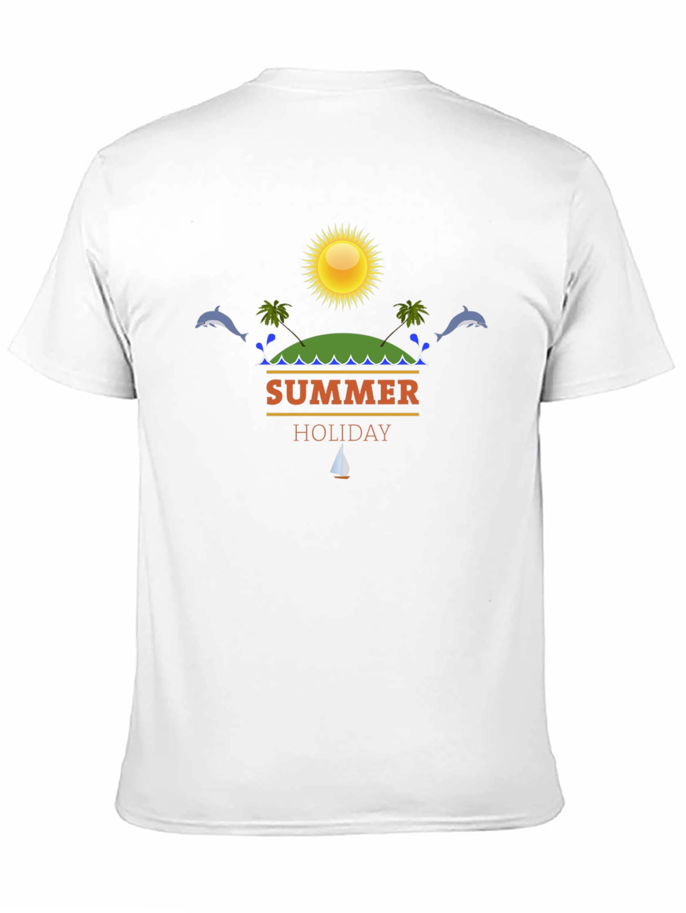 Summer Holiday Graphic T-Shirt - Beach Vacation Vibes