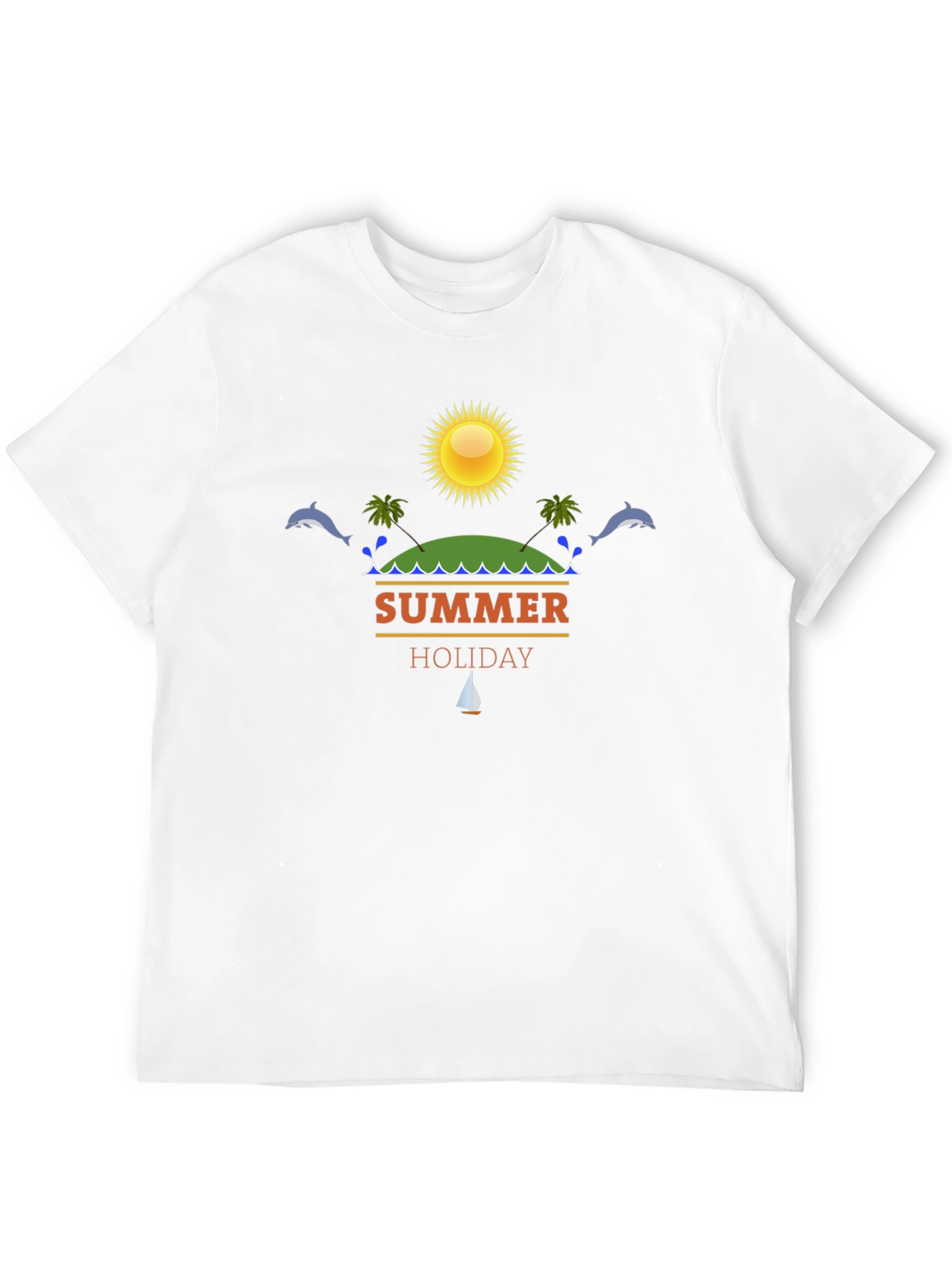Summer Holiday Graphic T-Shirt - Beach Vacation Vibes