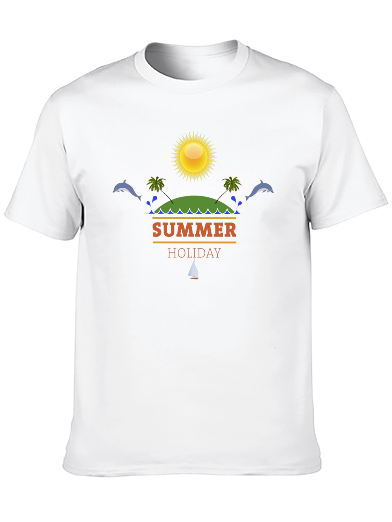 Summer Holiday Graphic T-Shirt - Beach Vacation Vibes