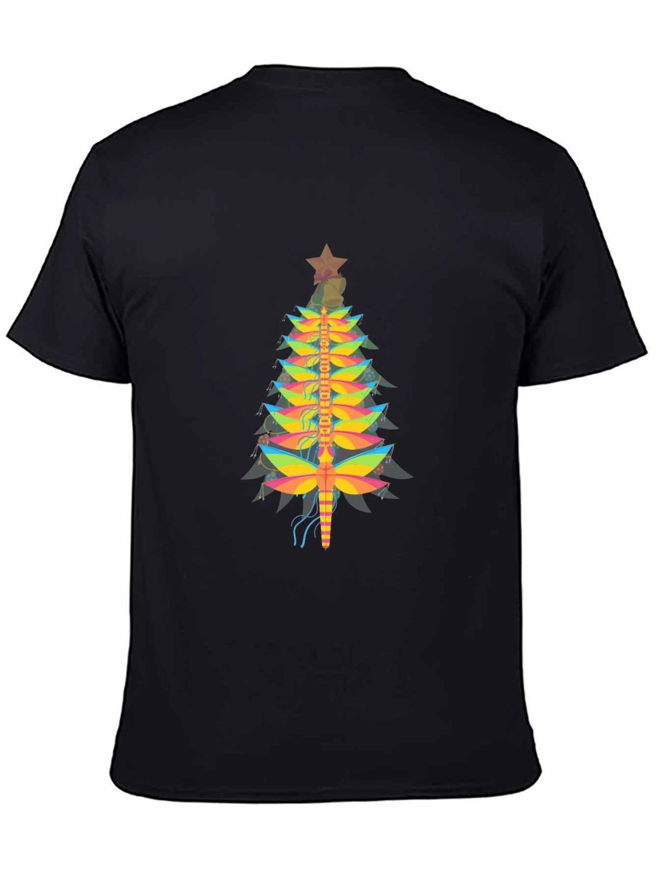 Dragonfly Christmas Tree T-Shirt