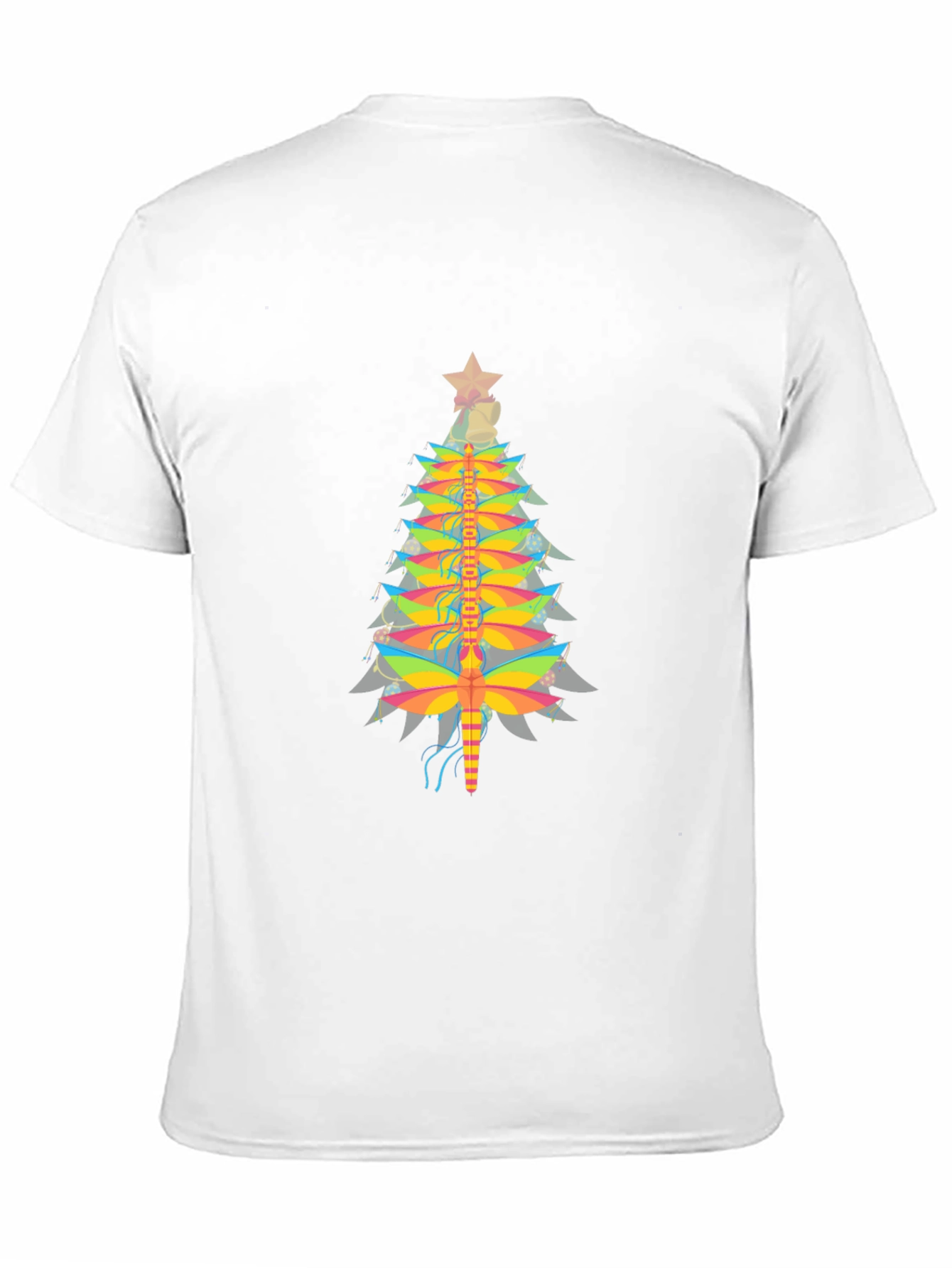 Dragonfly Christmas Tree T-Shirt