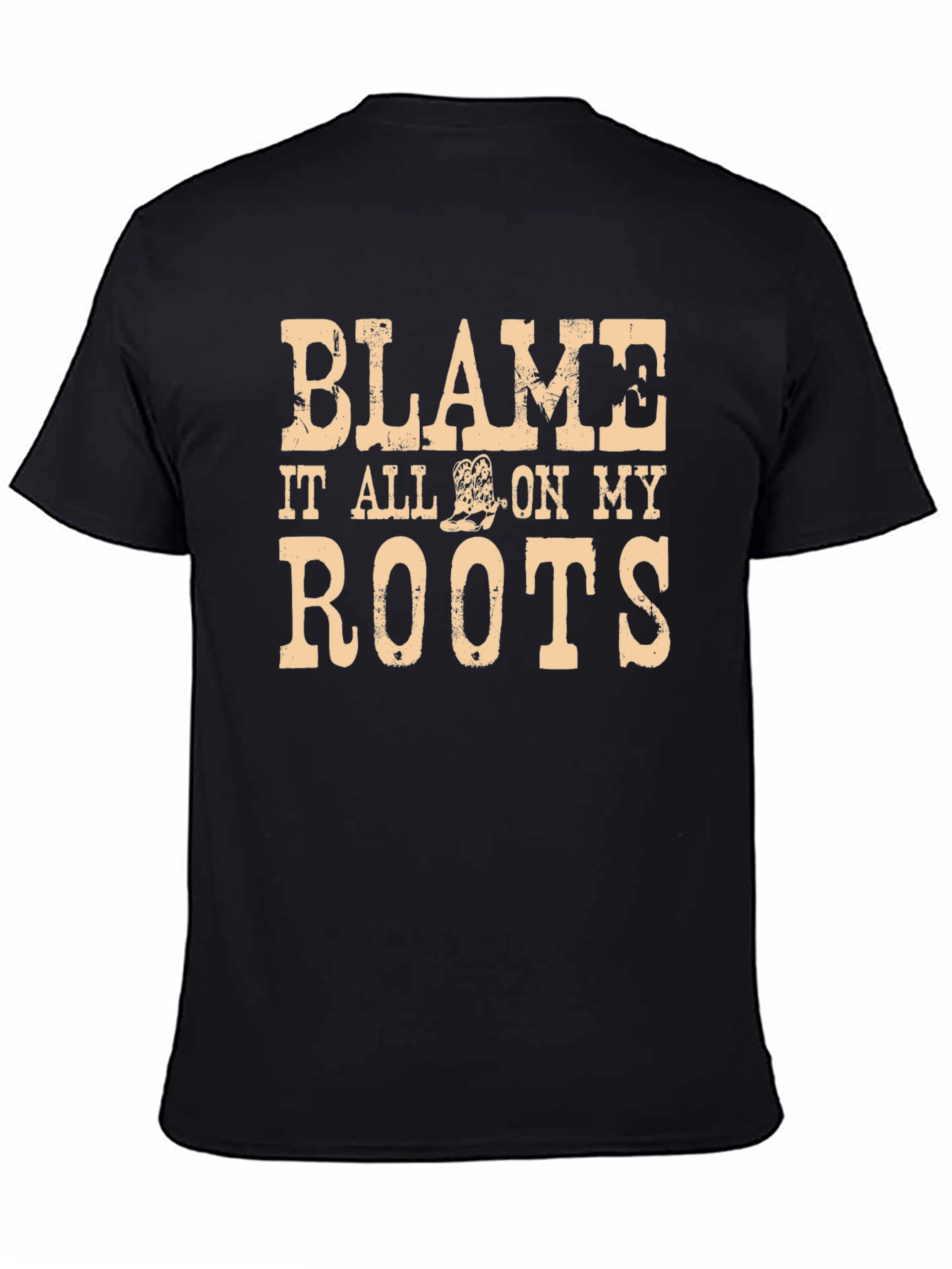 Blame It All on My Roots Graphic Tee