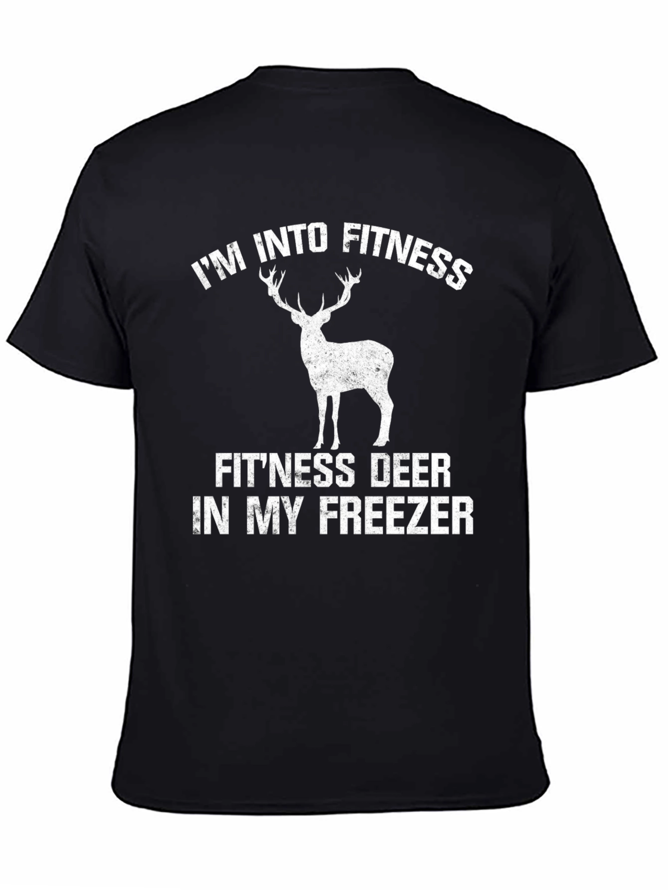 Fitness Deer T-Shirt - Funny Hunting Tee
