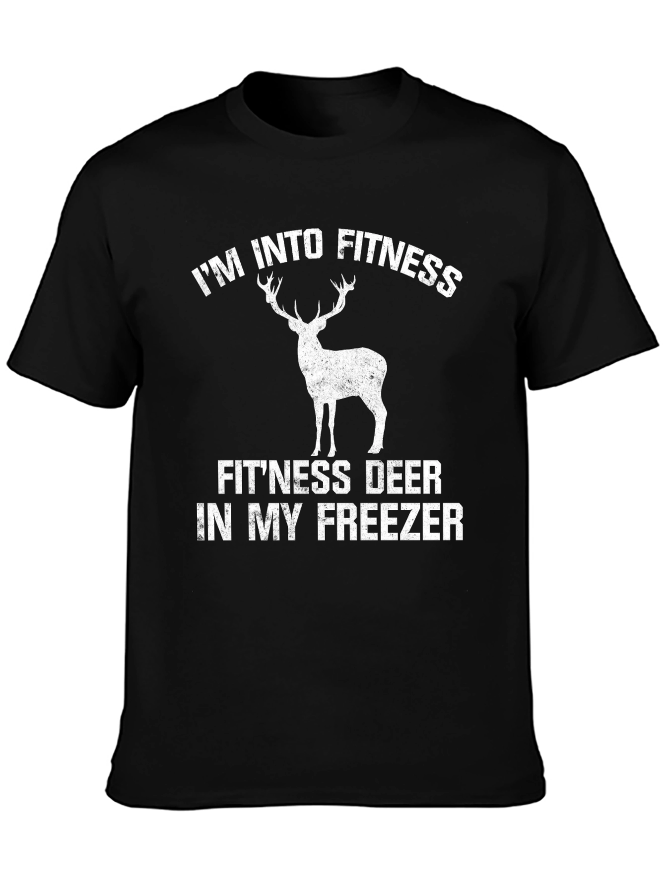 Fitness Deer T-Shirt - Funny Hunting Tee