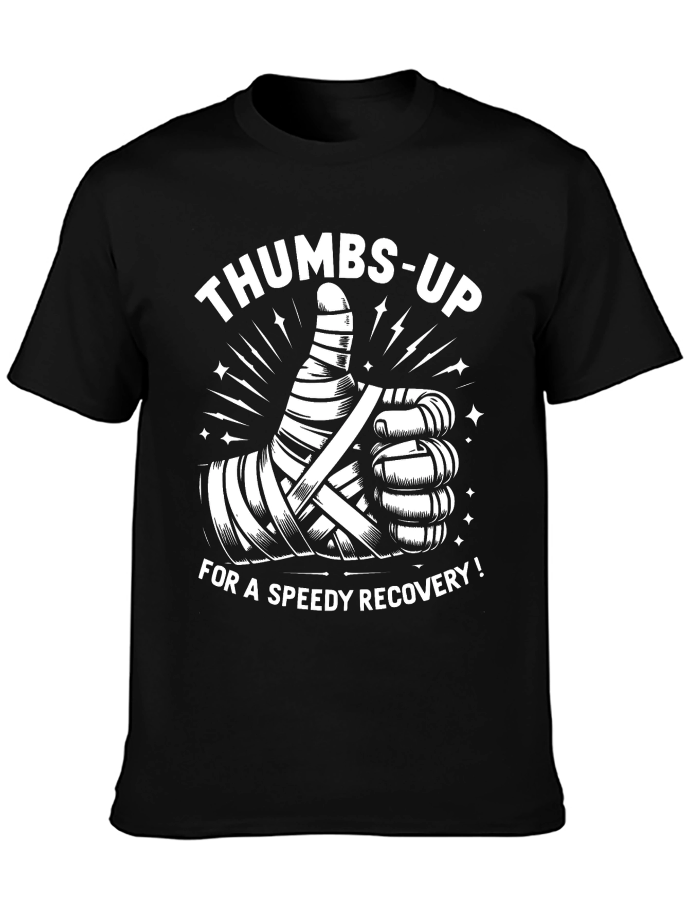 Thumbs Up Speedy Recovery Graphic T-Shirt
