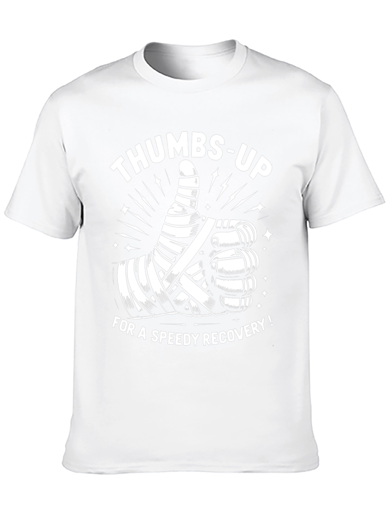 Thumbs Up Speedy Recovery Graphic T-Shirt