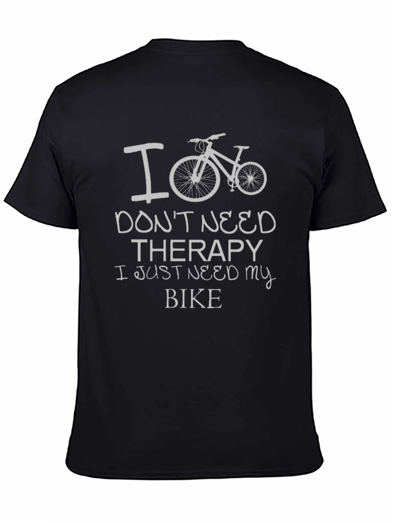 Cycling Therapy Tee: I Bike Im Happy