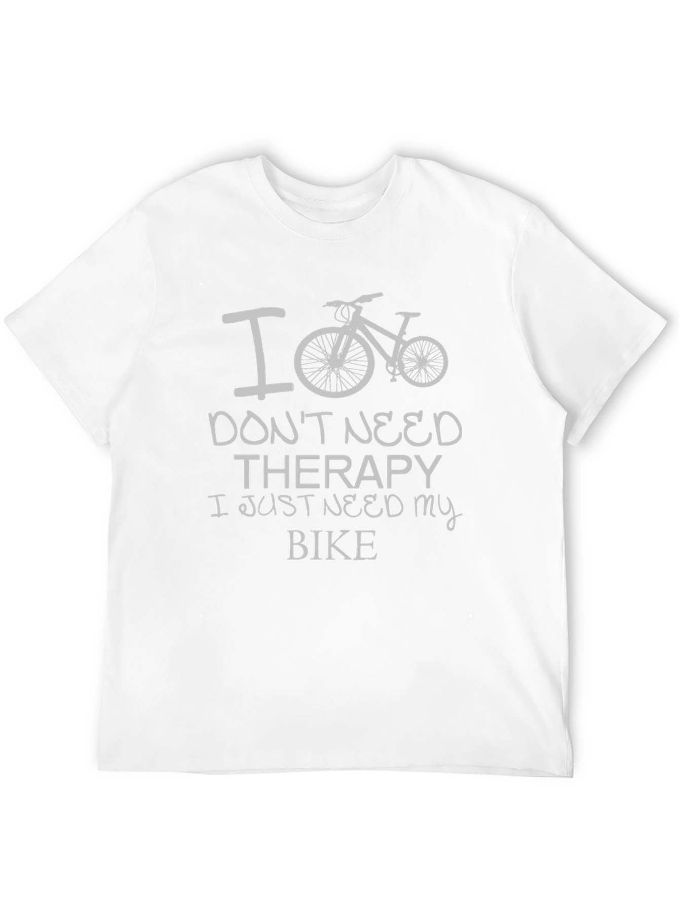 Cycling Therapy Tee: I Bike Im Happy