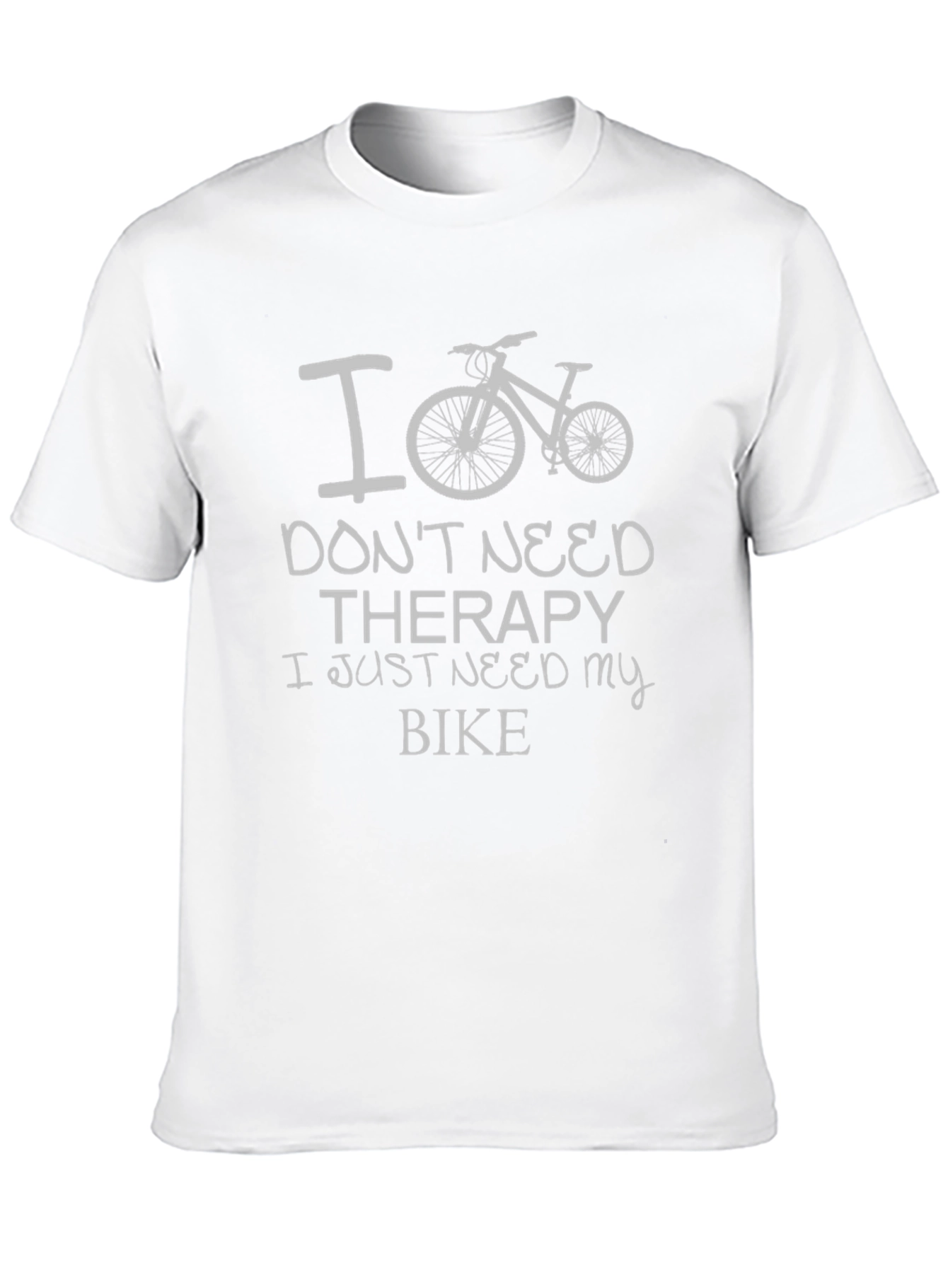 Cycling Therapy Tee: I Bike Im Happy