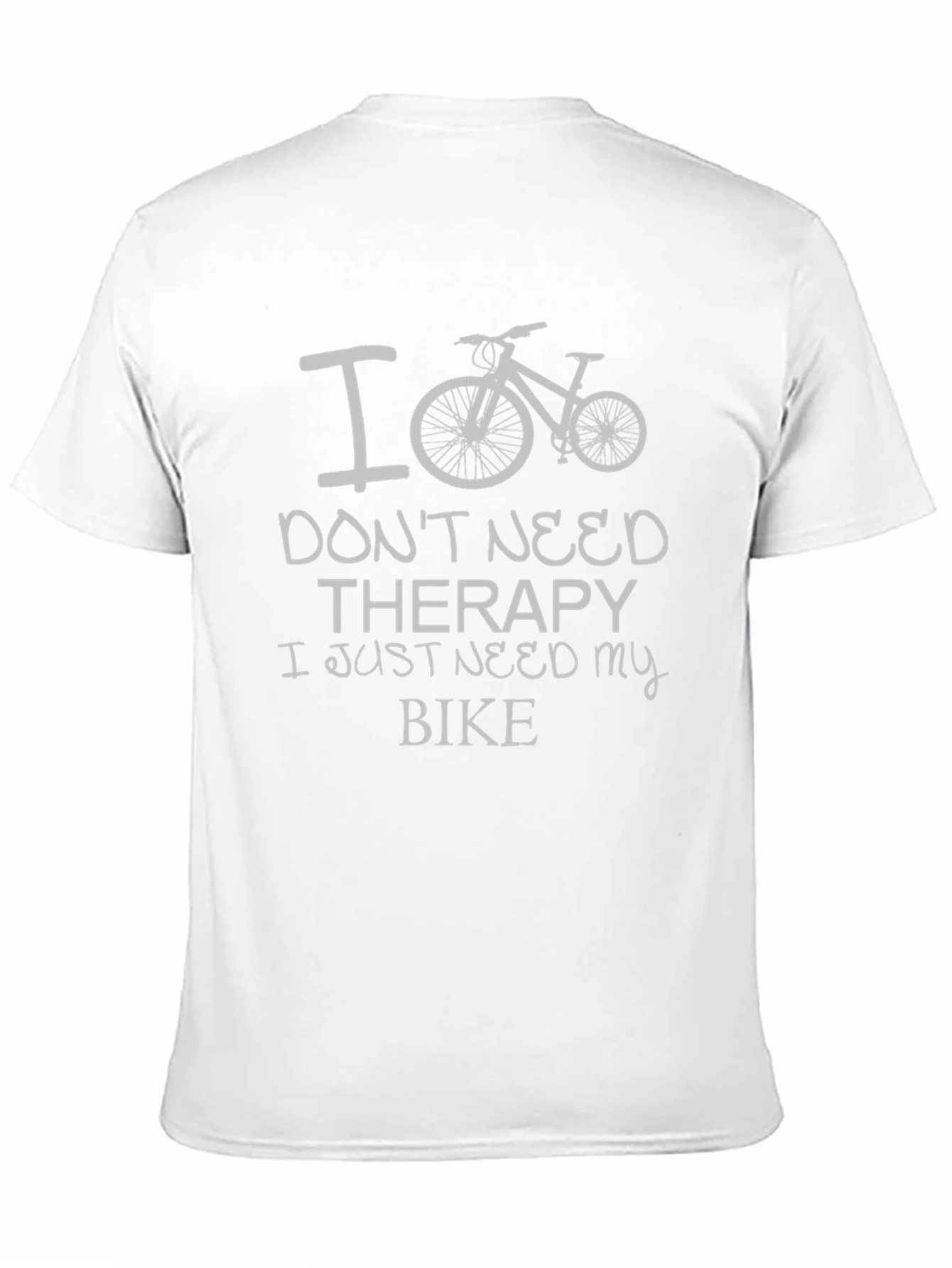 Cycling Therapy Tee: I Bike Im Happy