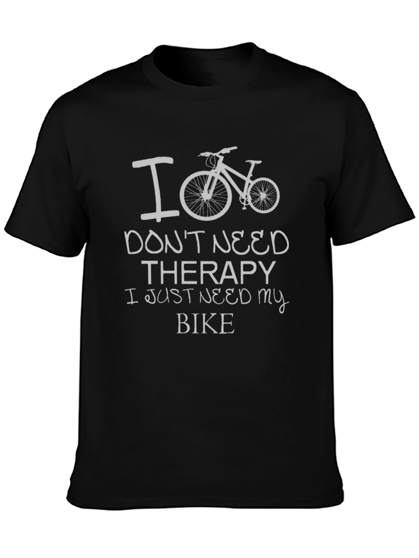 Cycling Therapy Tee: I Bike Im Happy
