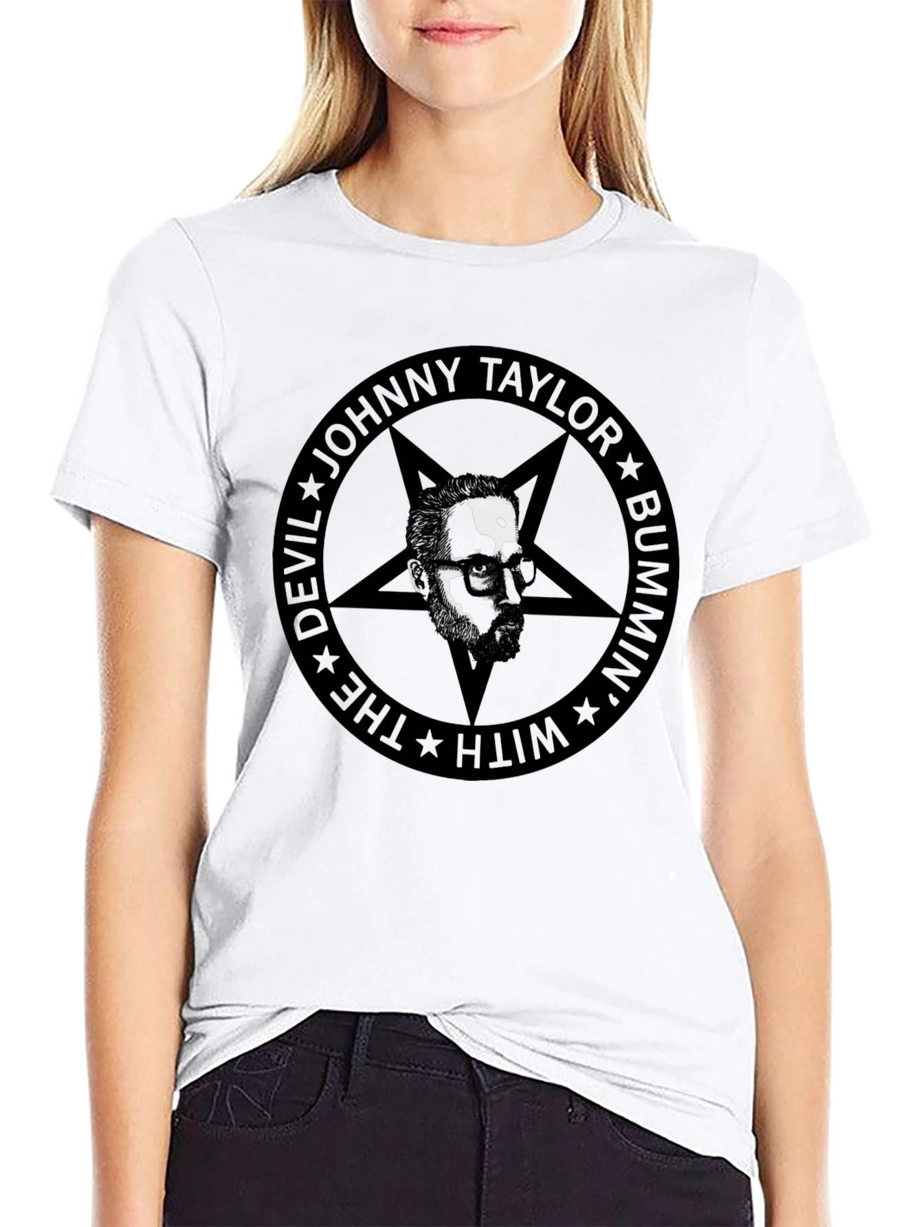 Johnny Taylor Bummin with the Devil T-Shirt