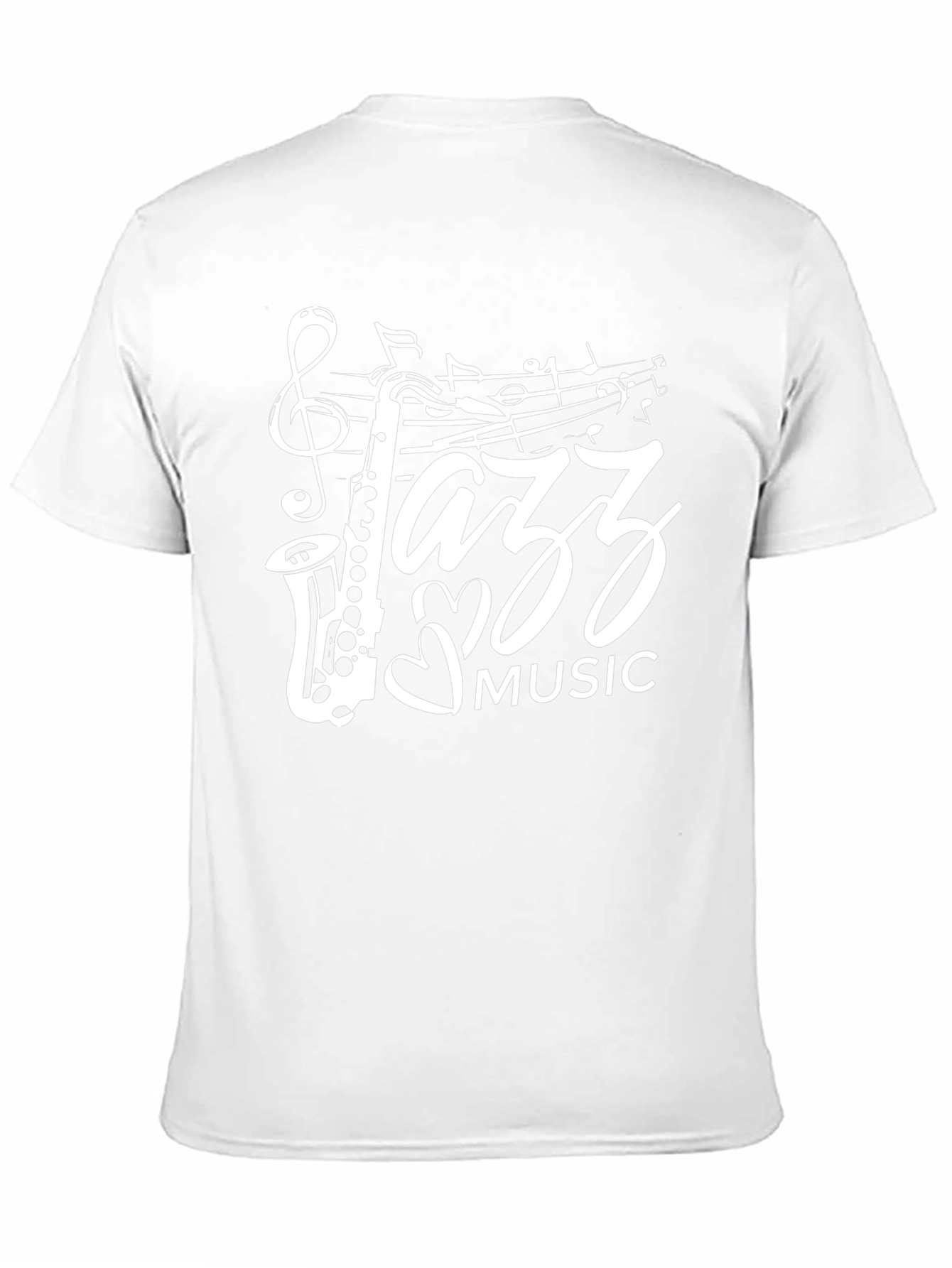 Jazz Music Saxophone Graphic T-Shirt