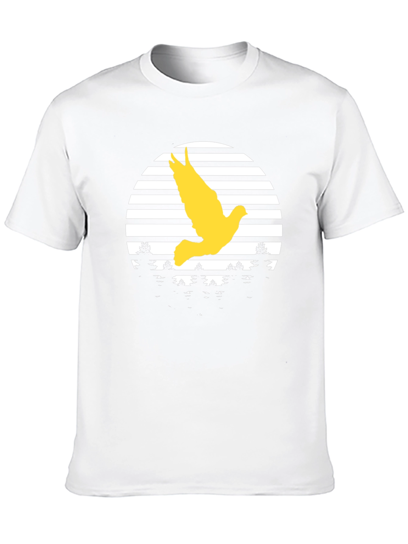 Dove in Flight Graphic Tee - Black