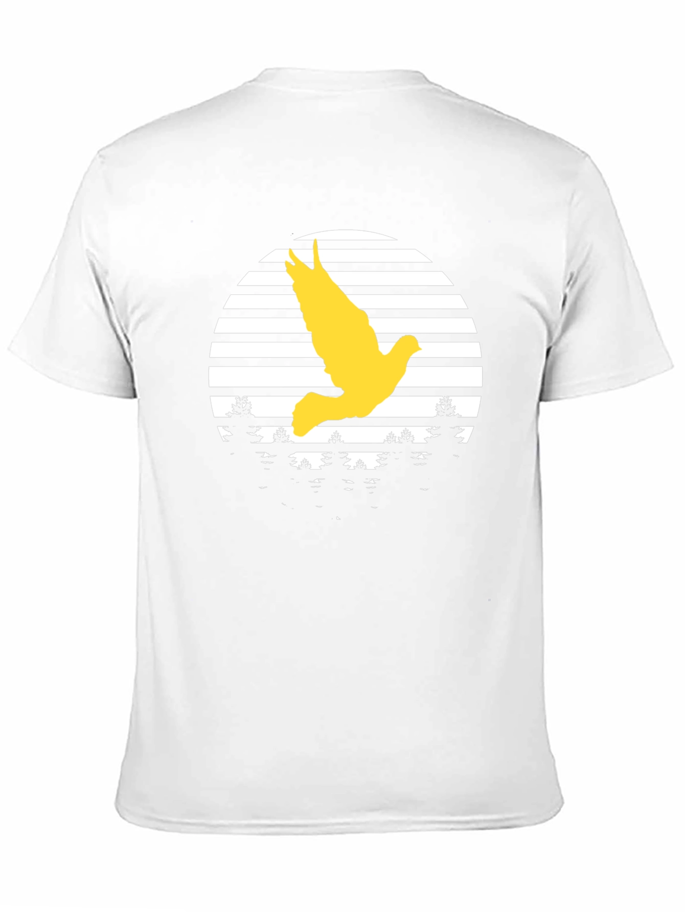 Dove in Flight Graphic Tee - Black