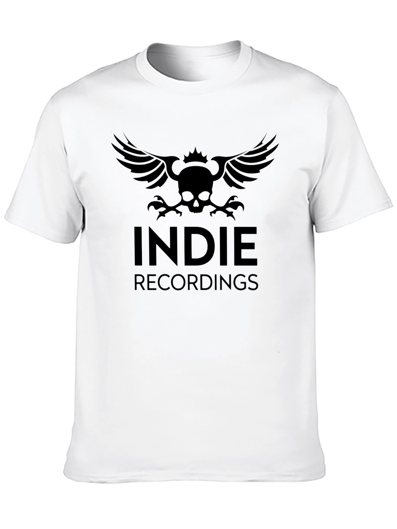 Indie Recordings Black Graphic T-Shirt