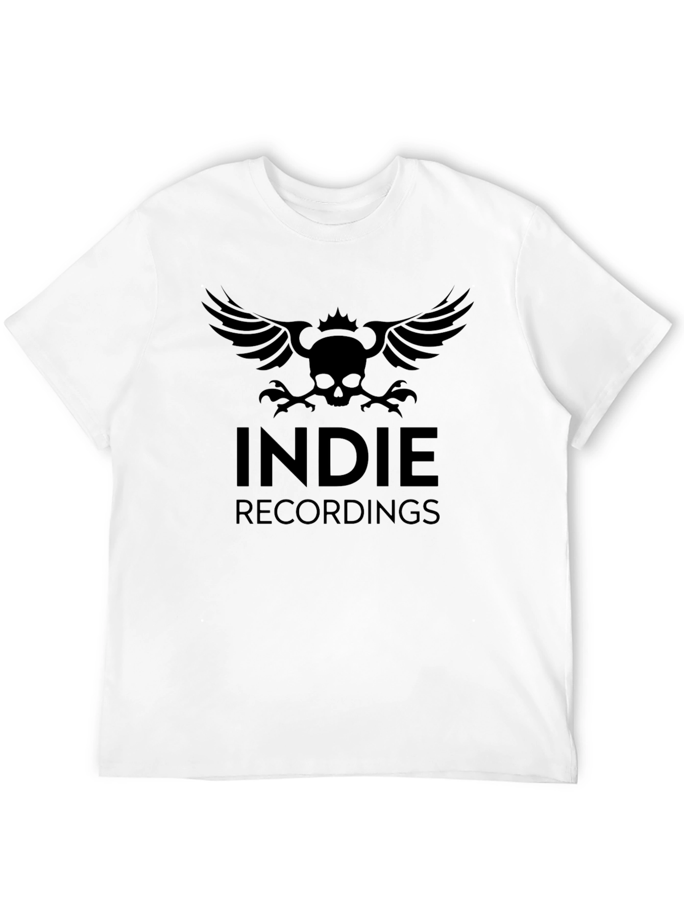 Indie Recordings Black Graphic T-Shirt