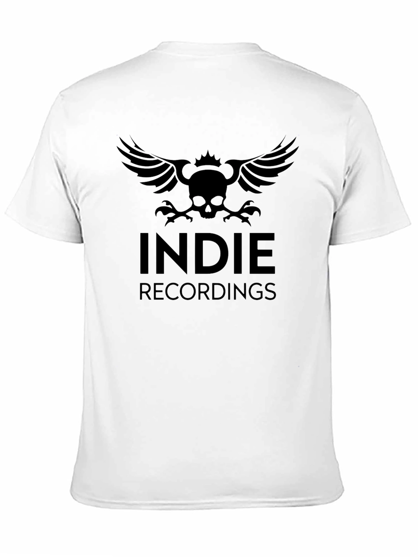 Indie Recordings Black Graphic T-Shirt