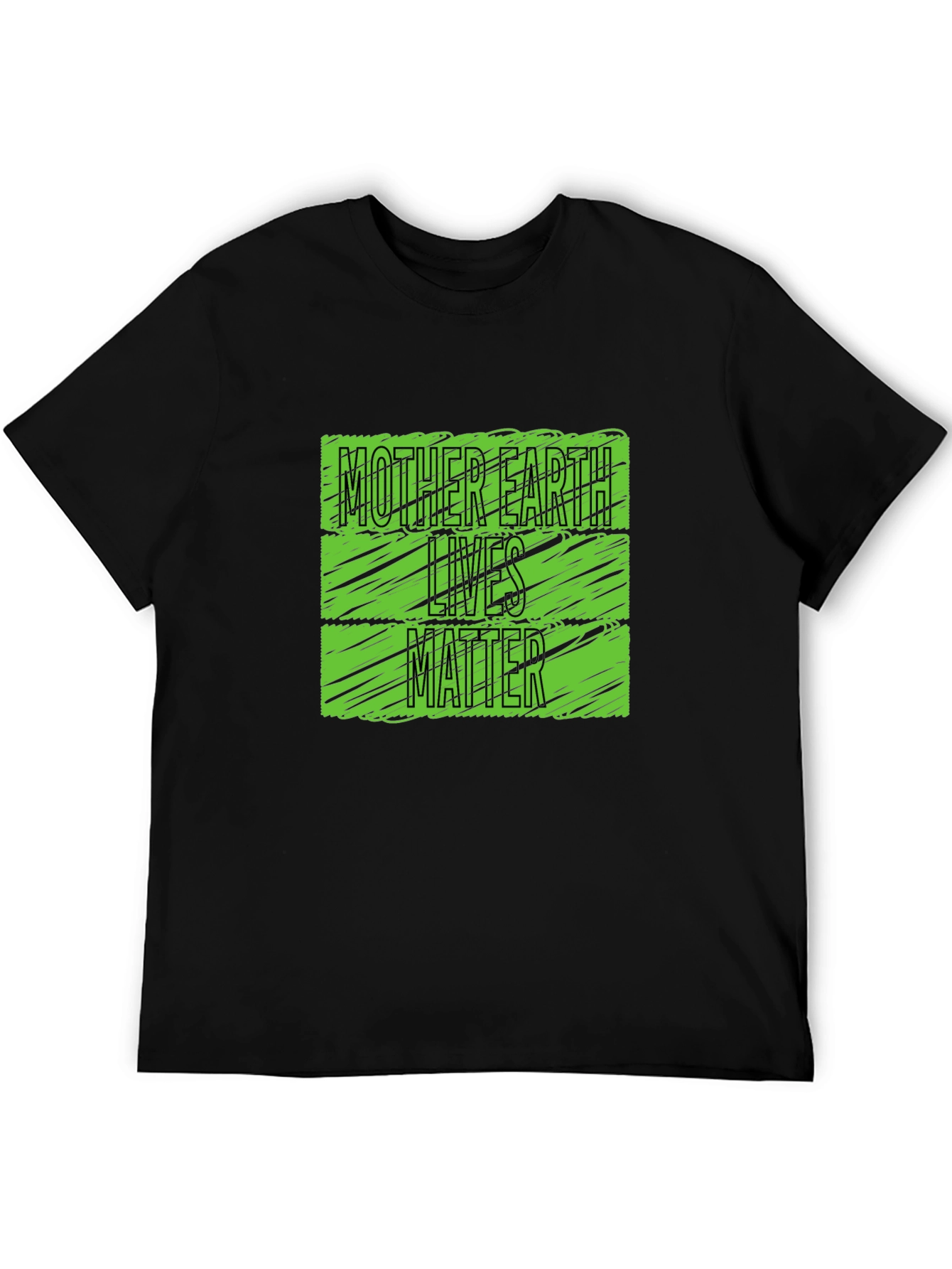 Mother Earth Lives Matter Graphic Tee - Black