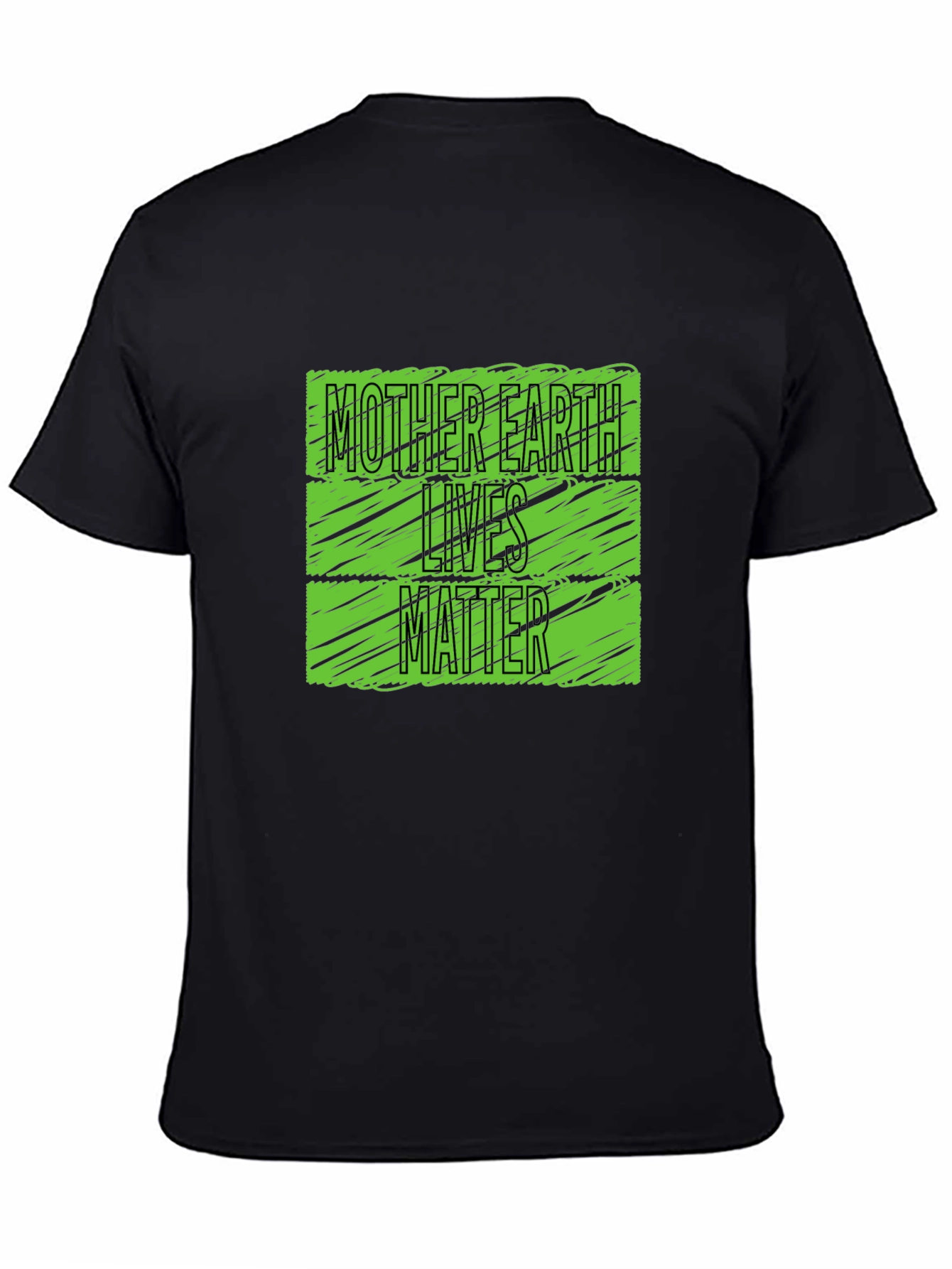 Mother Earth Lives Matter Graphic Tee - Black