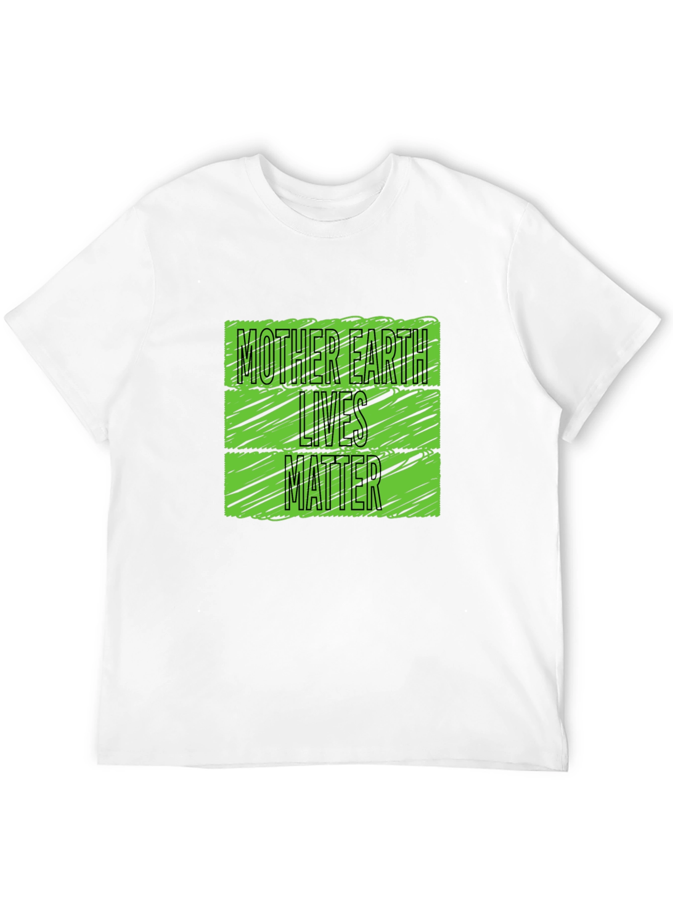 Mother Earth Lives Matter Graphic Tee - Black