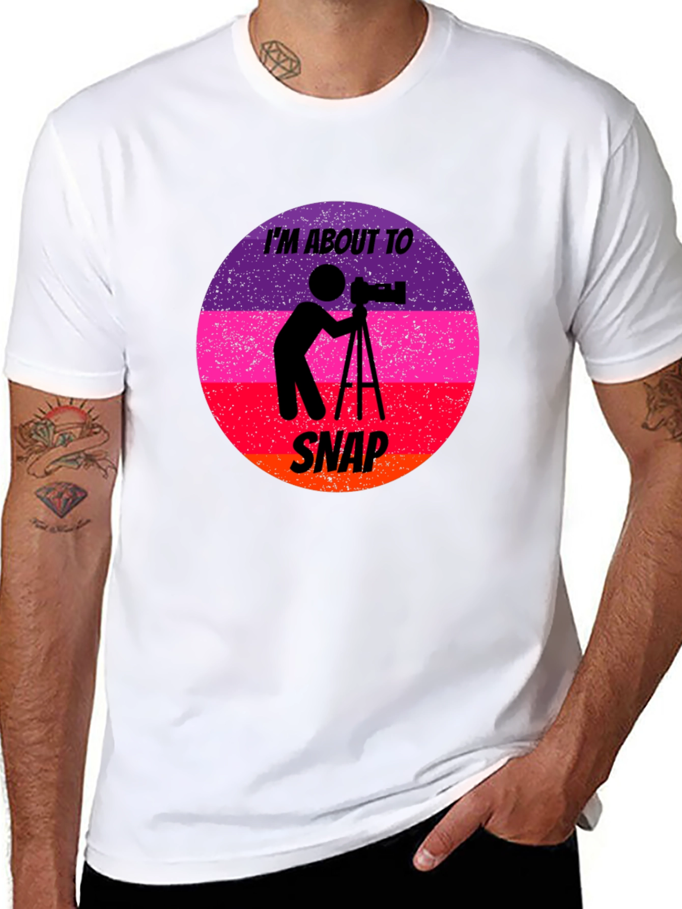 Im About to Snap Photography T-Shirt