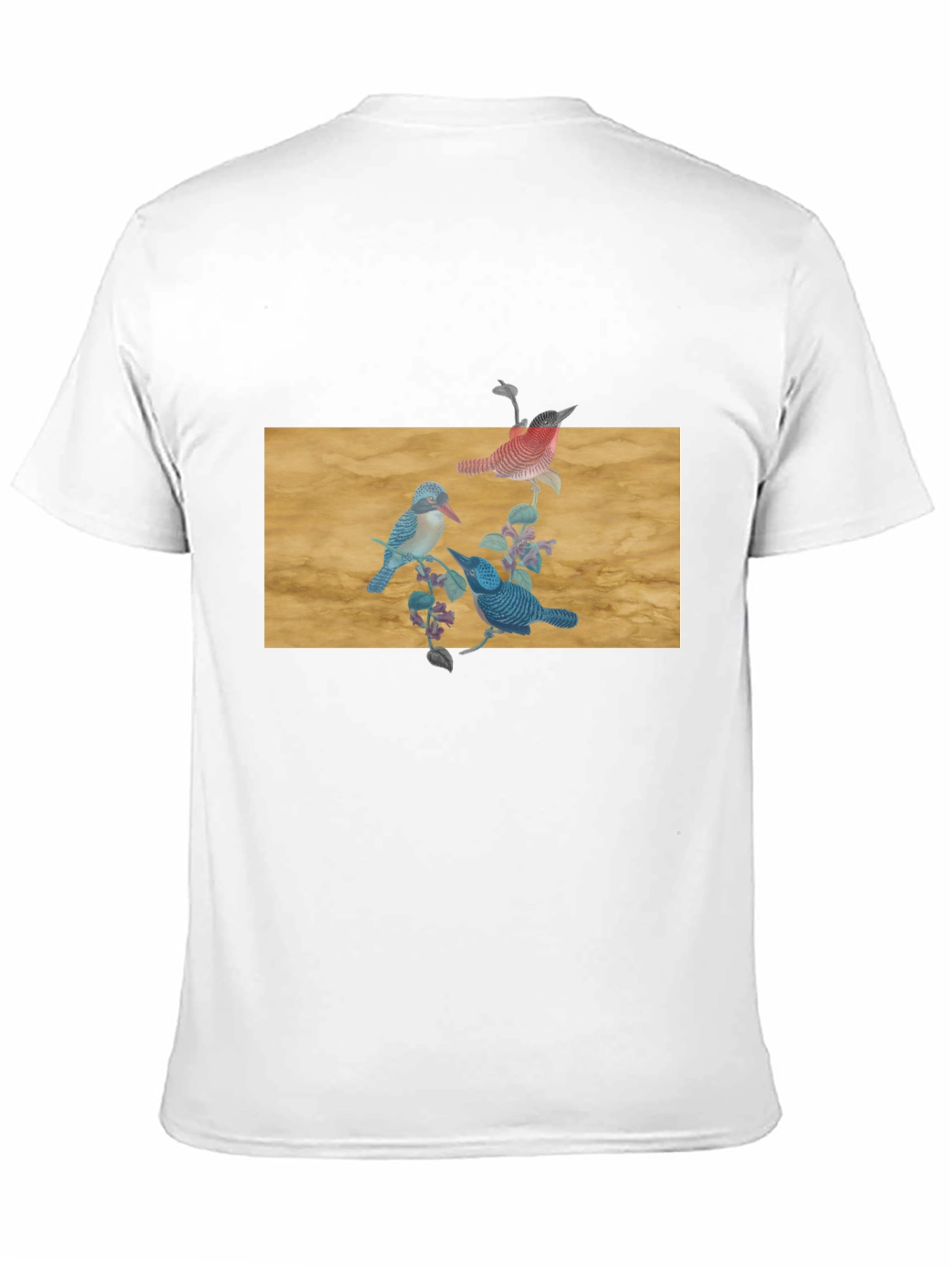 Birds on Branch Graphic Tee - Stylish and Unique