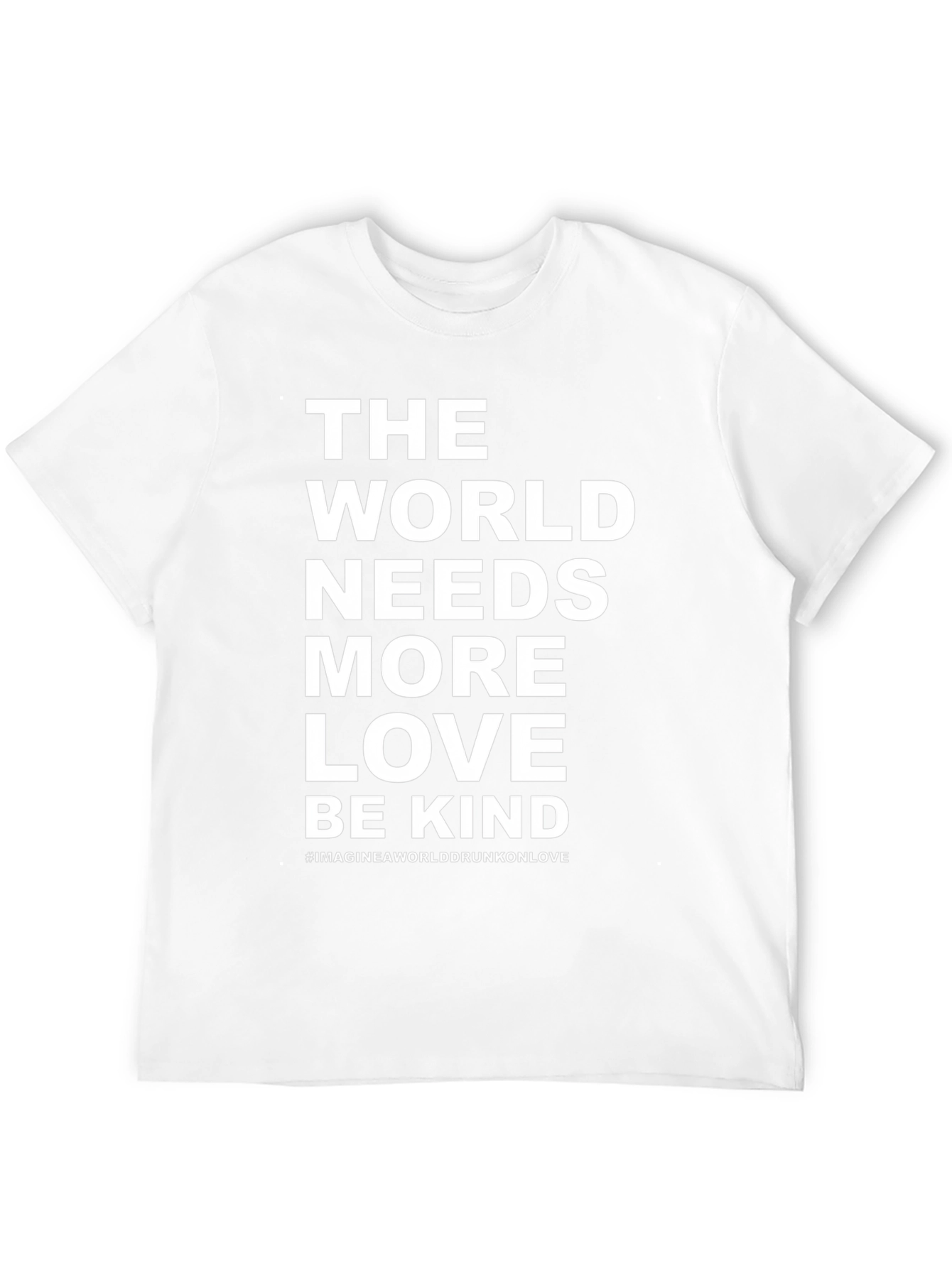 Love & Kindness Graphic Tee - Inspirational Black Shirt
